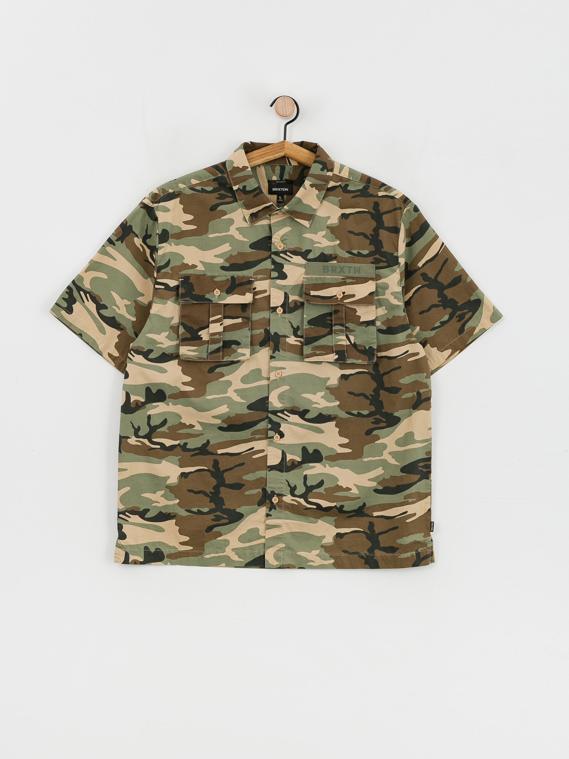 Košile Brixton Surplus (camo surplus)