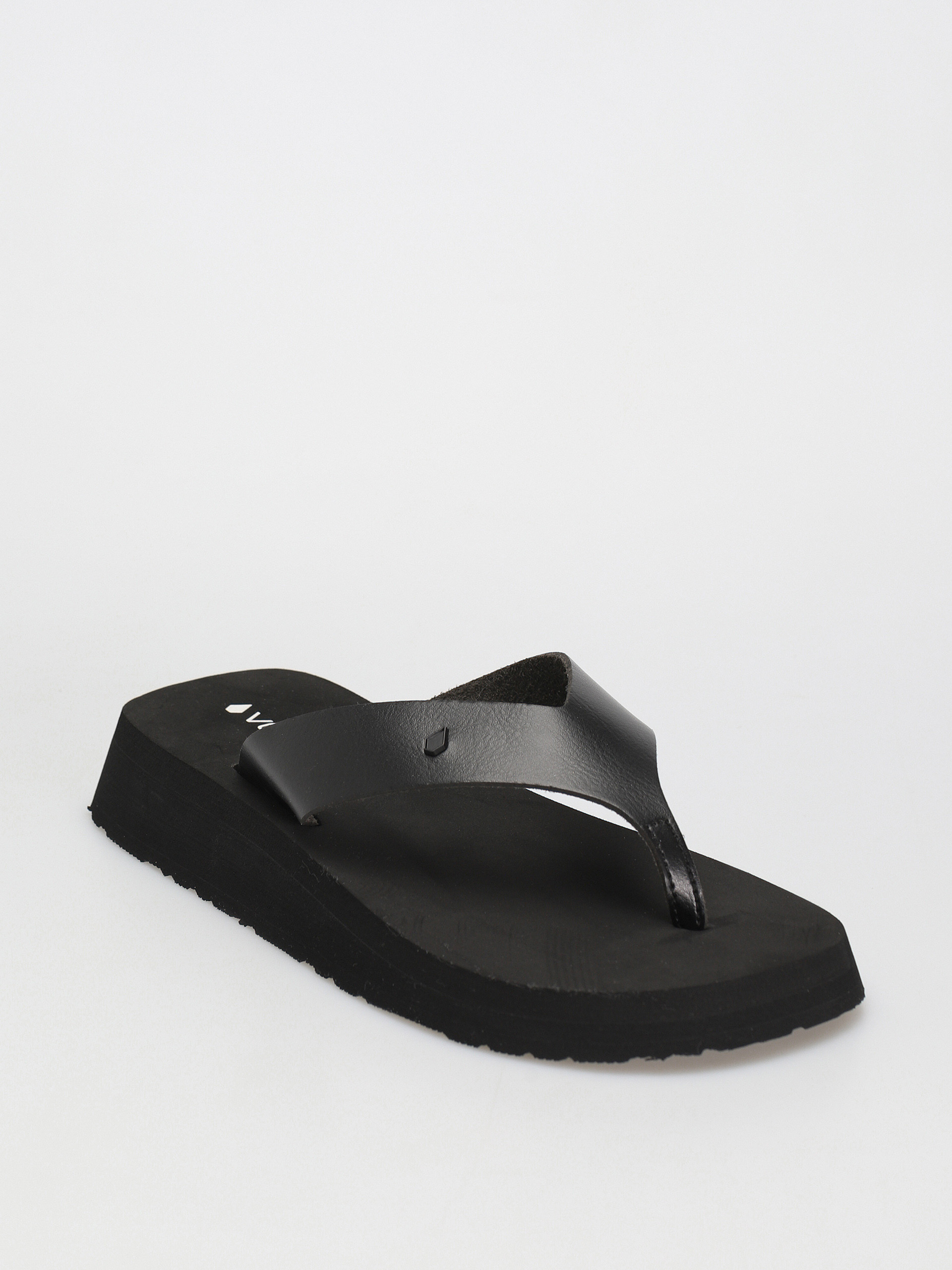 Plážovky Volcom Not Ur Moms Platform Wmn (black)