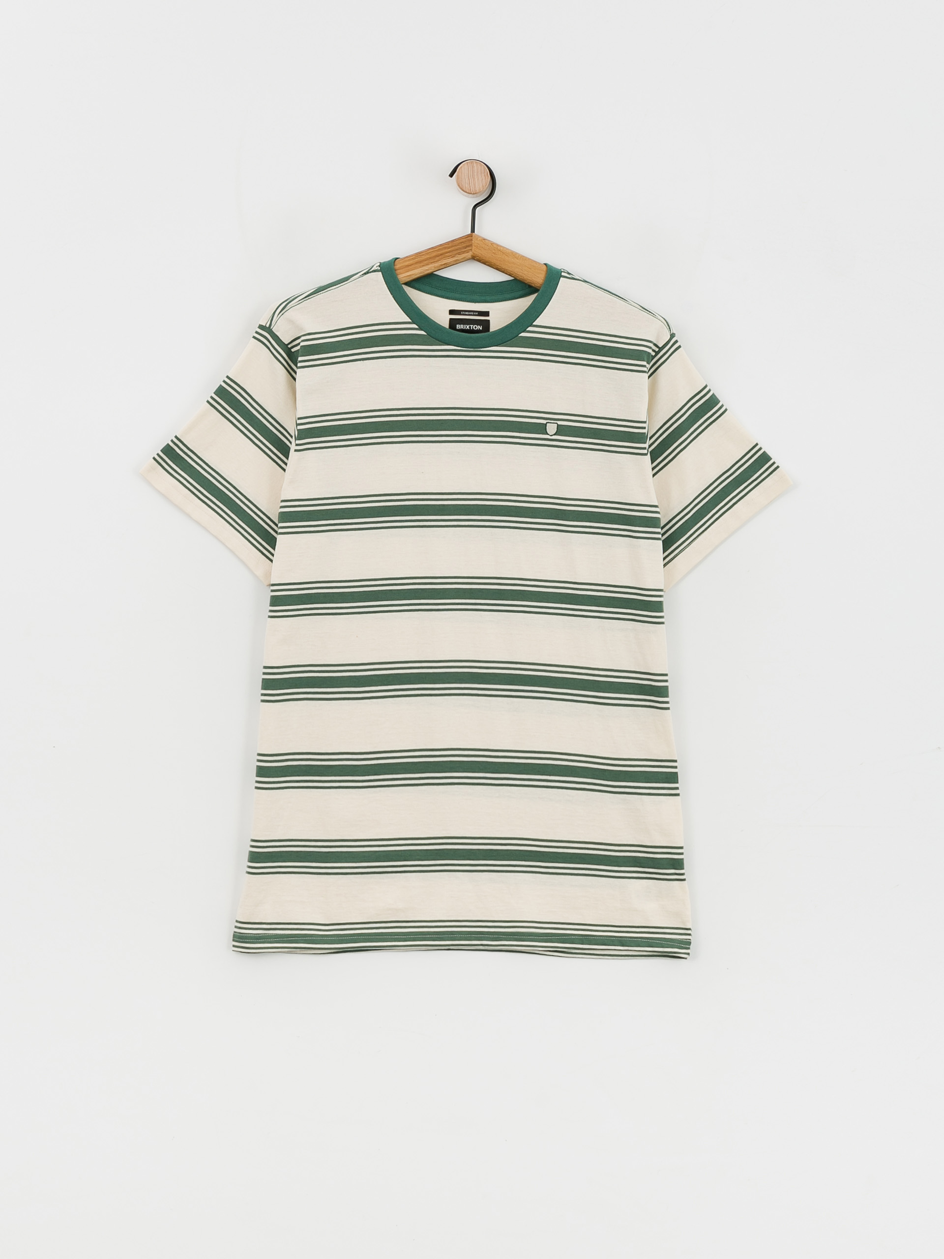 Tričko Brixton Hilt Shield (whitecap/spruce)