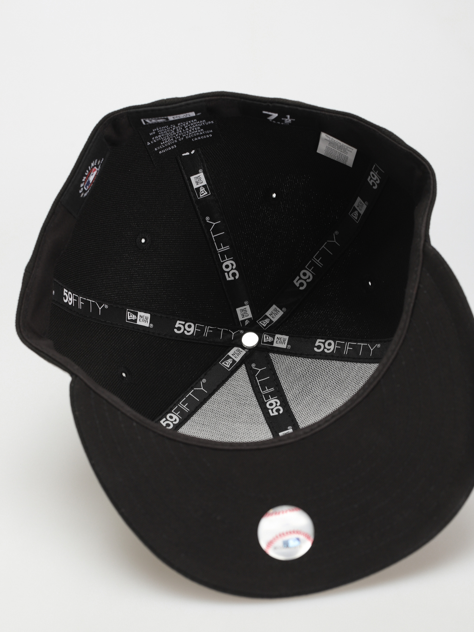 Kšiltovka  New Era League Essential 59Fifty New York Yankees (black/white)