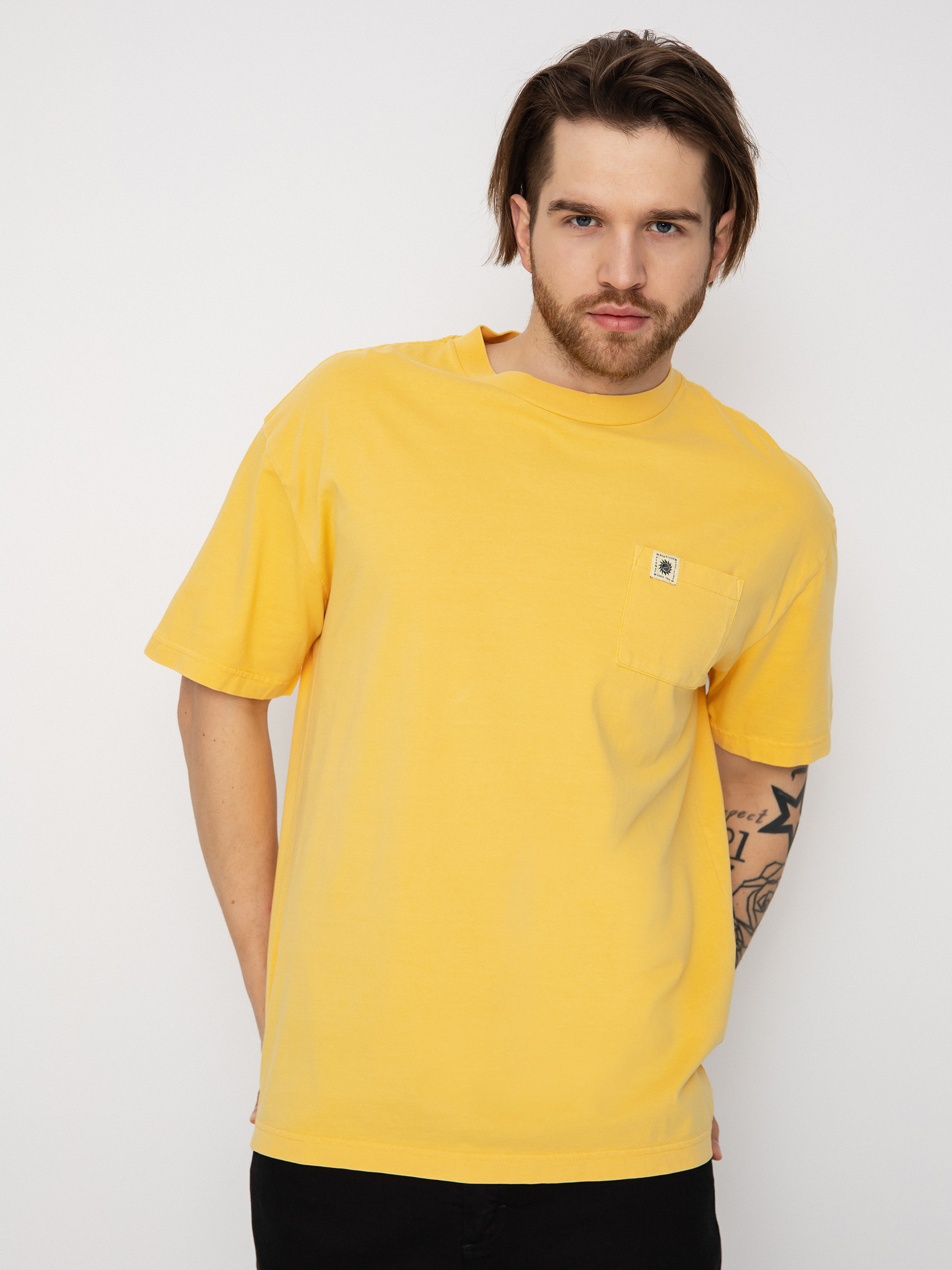 Tričko Quiksilver Natural Dye (wheat)