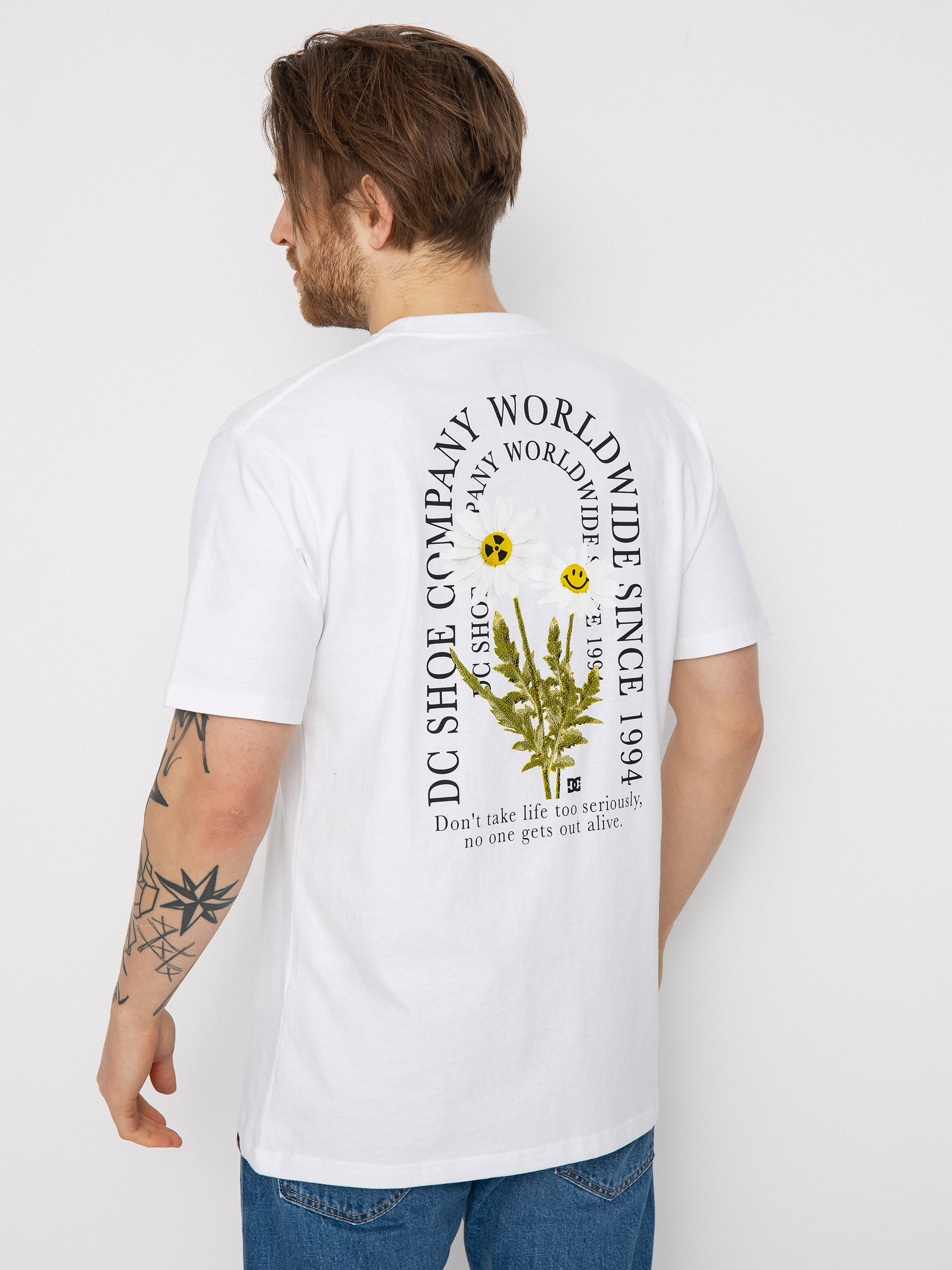 Tričko DC Too Serious (white)