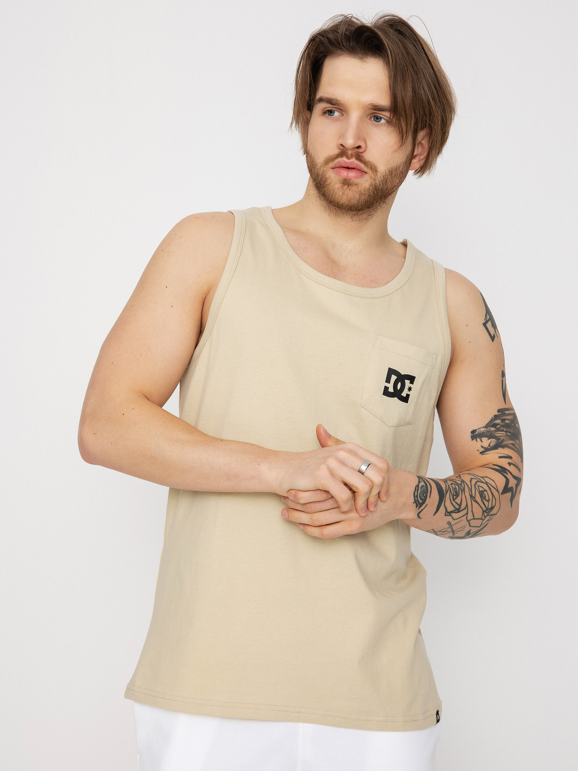 Tričko DC Star Pocket (overcast)