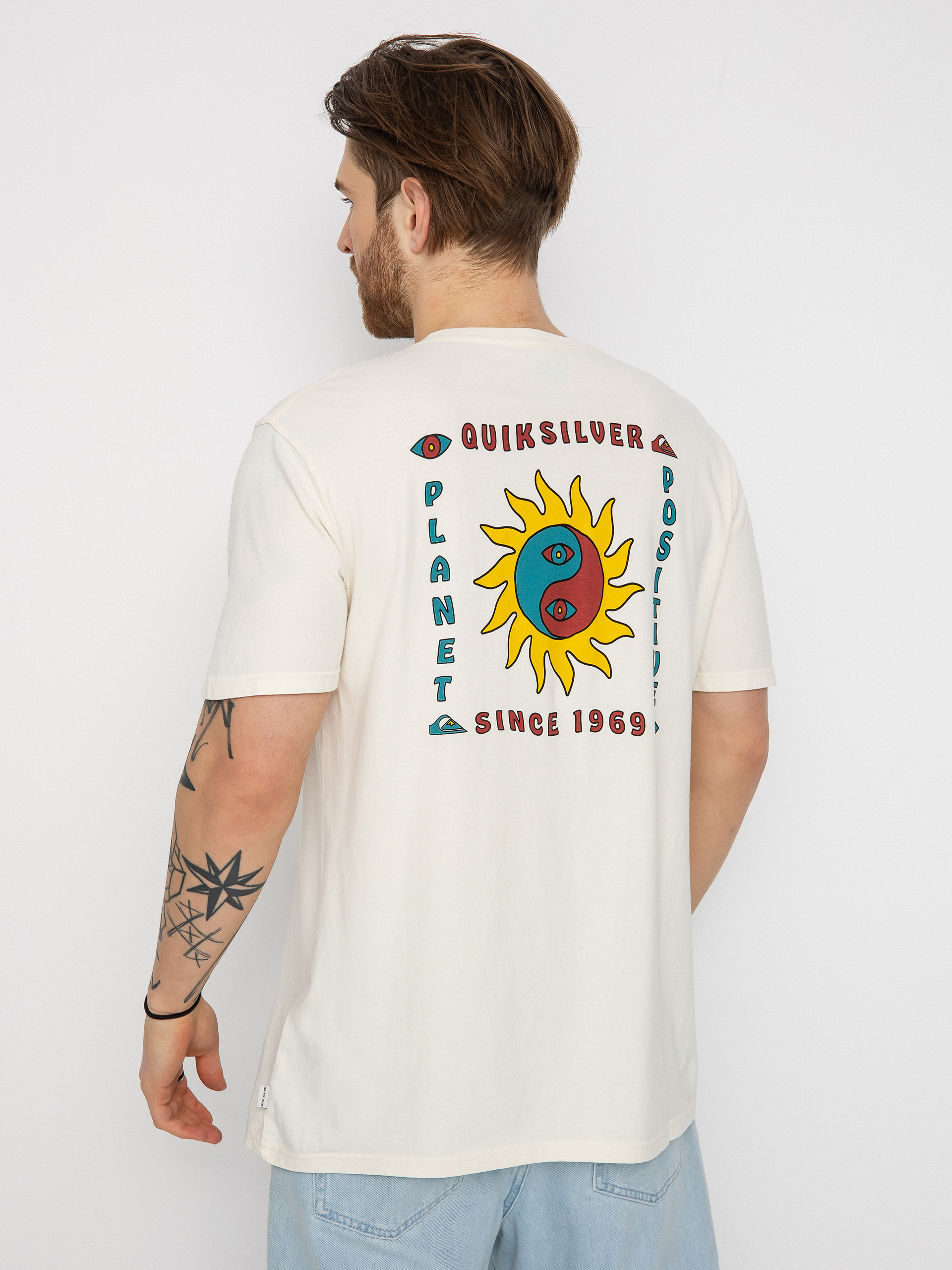 Tričko Quiksilver Planet Positive (birch)