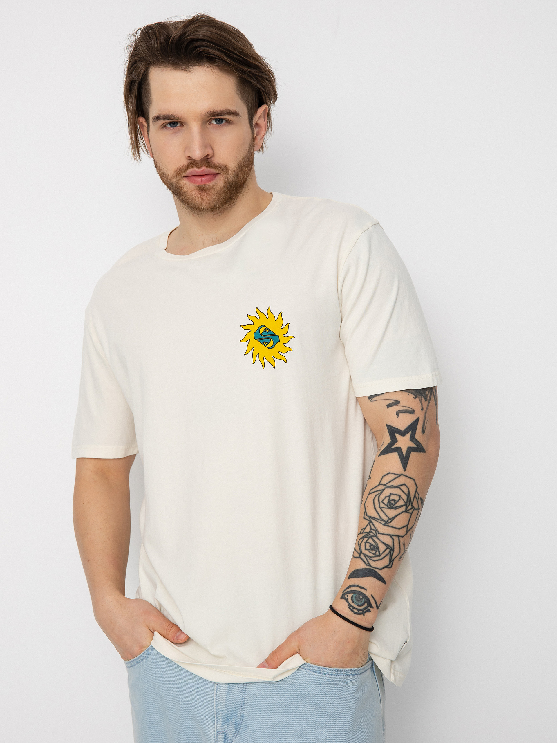 Tričko Quiksilver Planet Positive (birch)