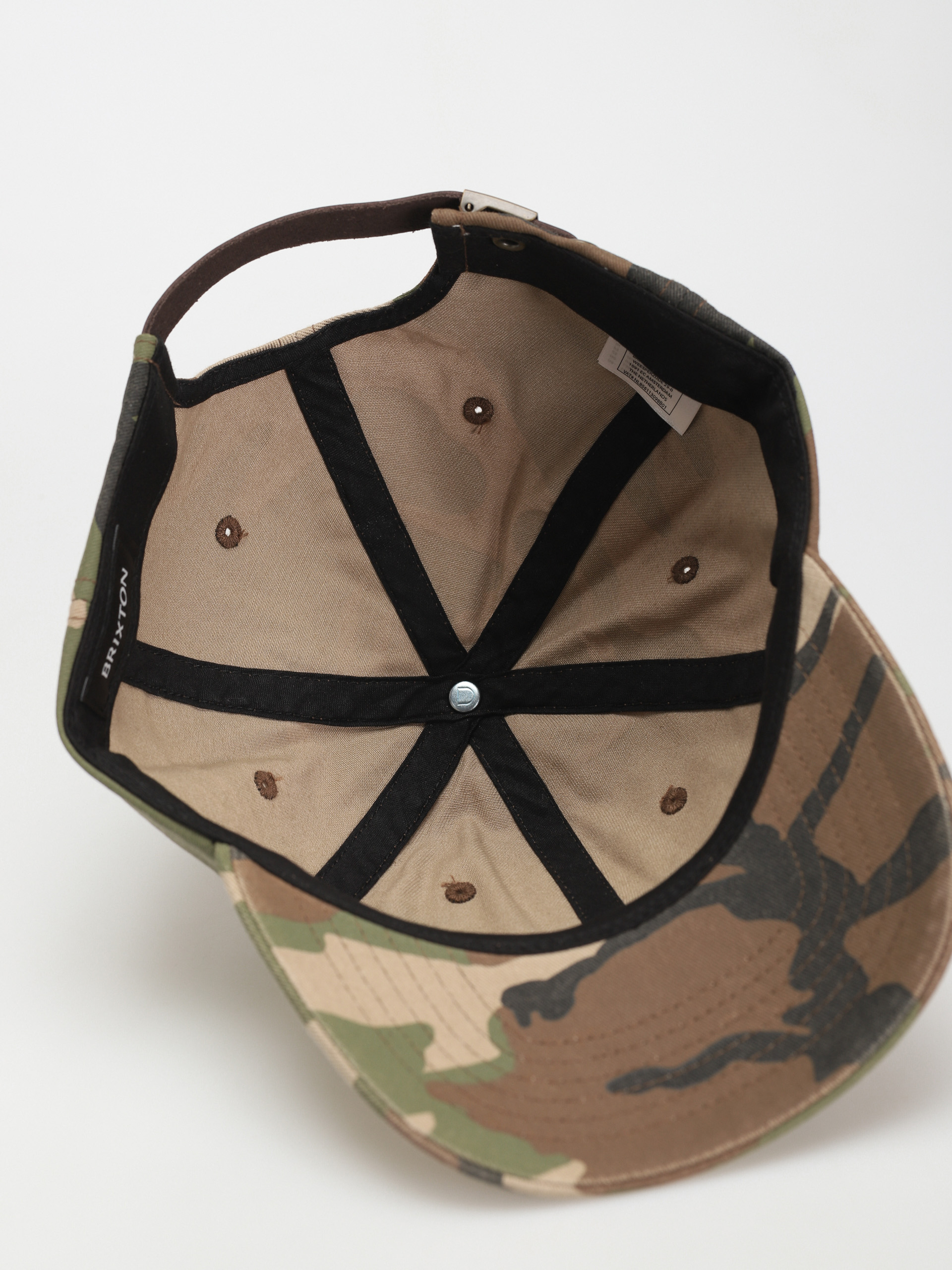 Kšiltovka  Brixton Parsons Lp Cap (camo surplus)