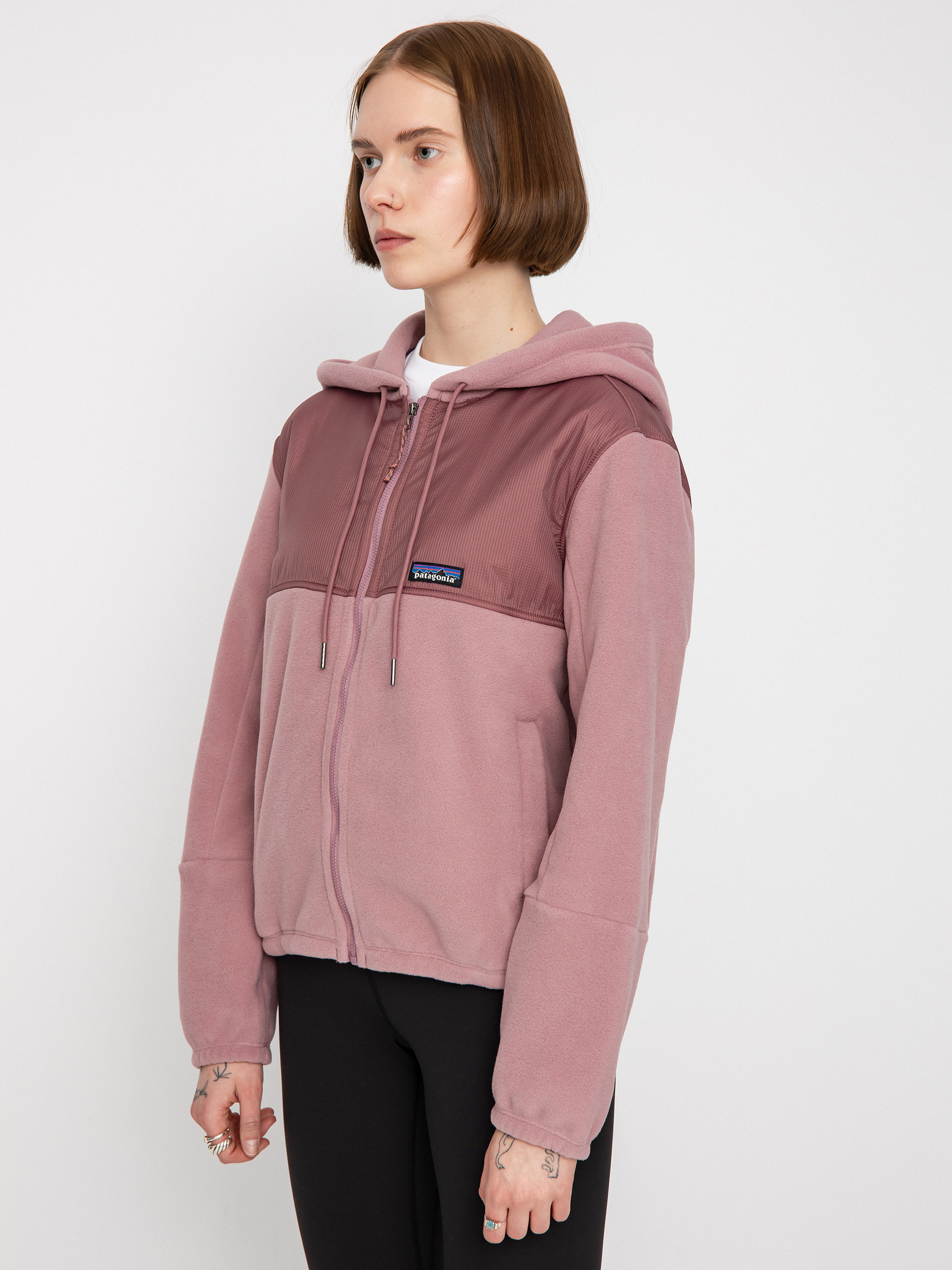 Dámský Fleecová mikina Patagonia Microdini Hoody (evening mauve)