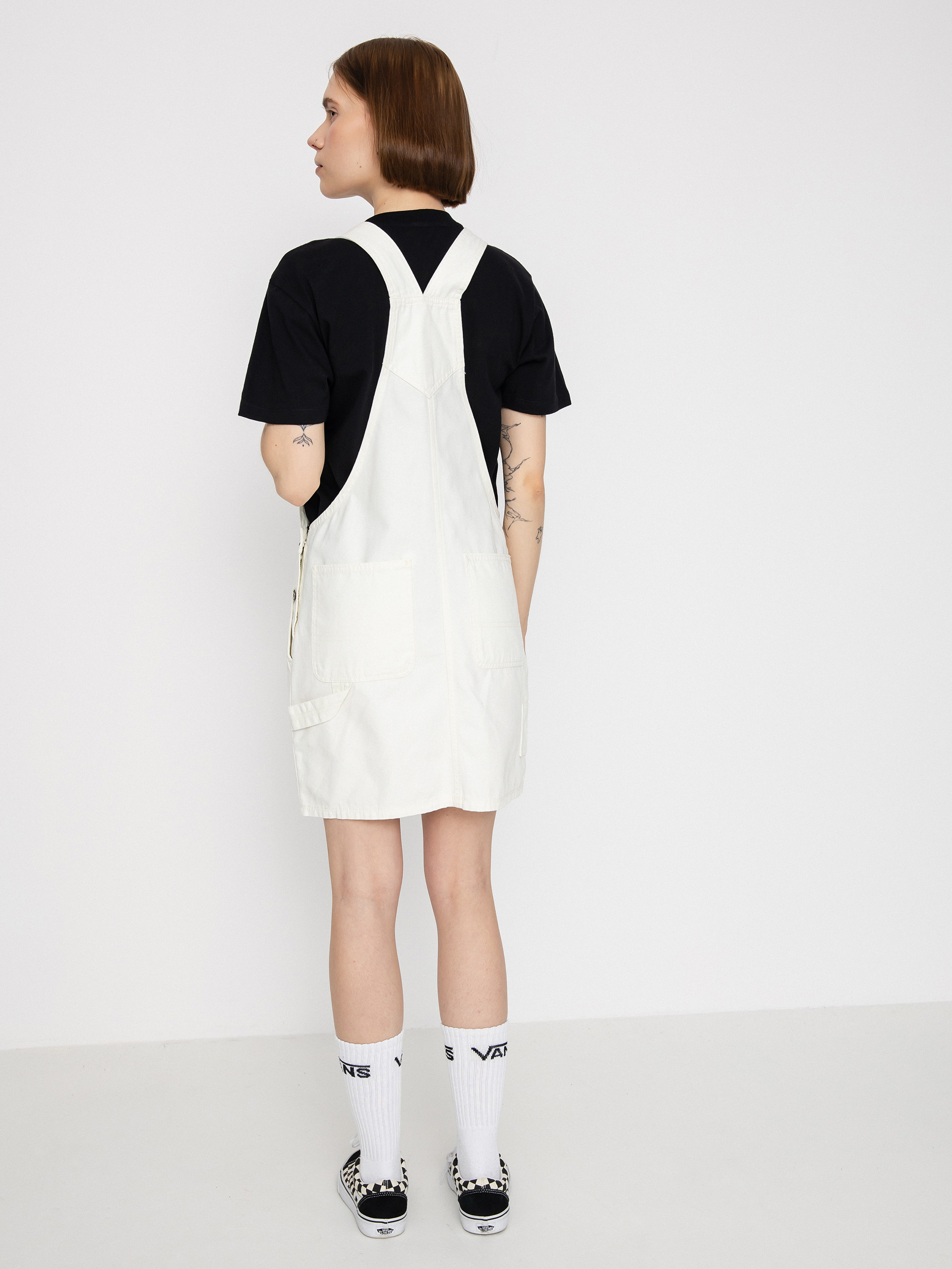 Šaty  Vans Ground Work Skirtall Wmn (marshmallow)