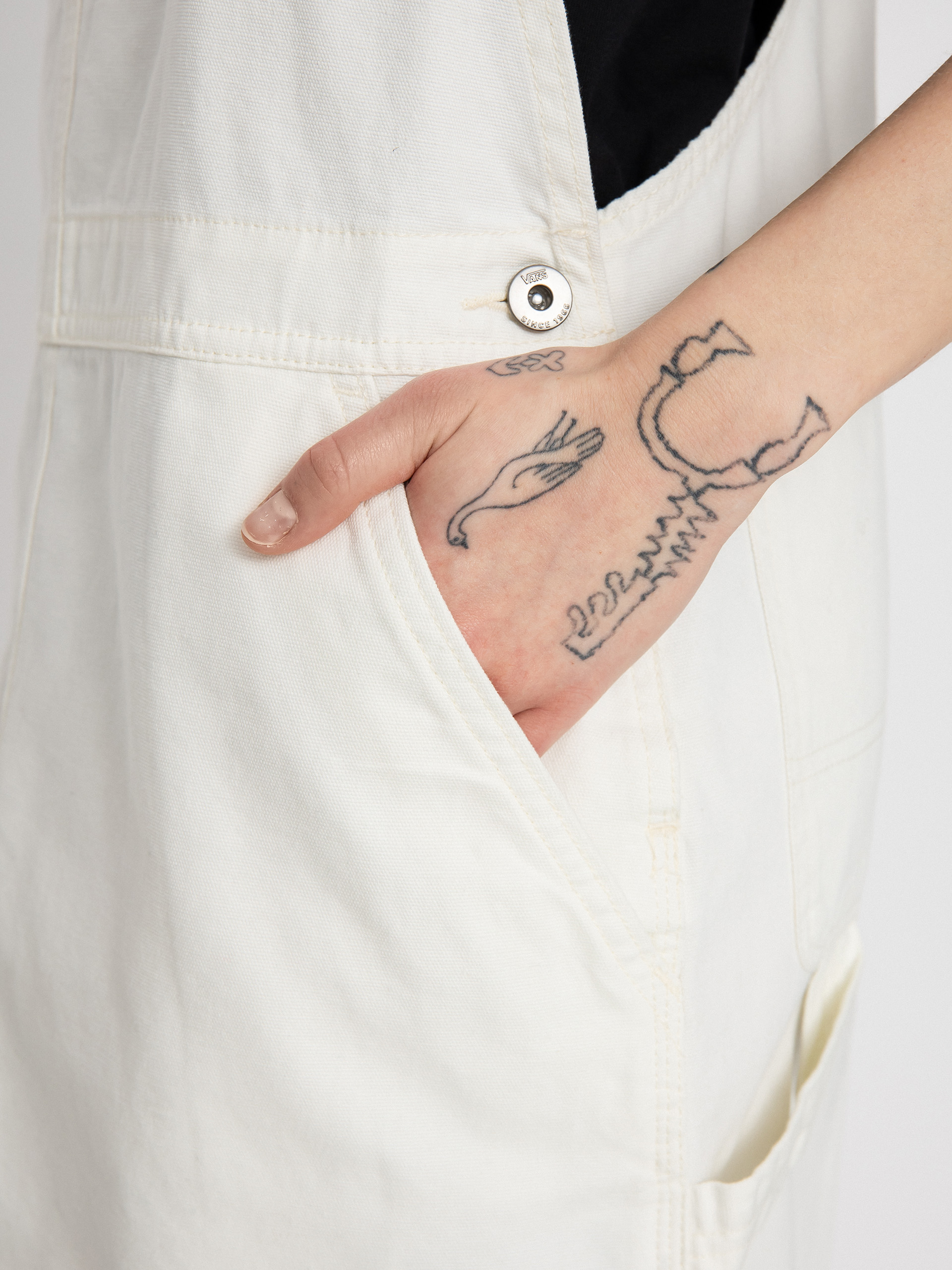 Šaty  Vans Ground Work Skirtall Wmn (marshmallow)