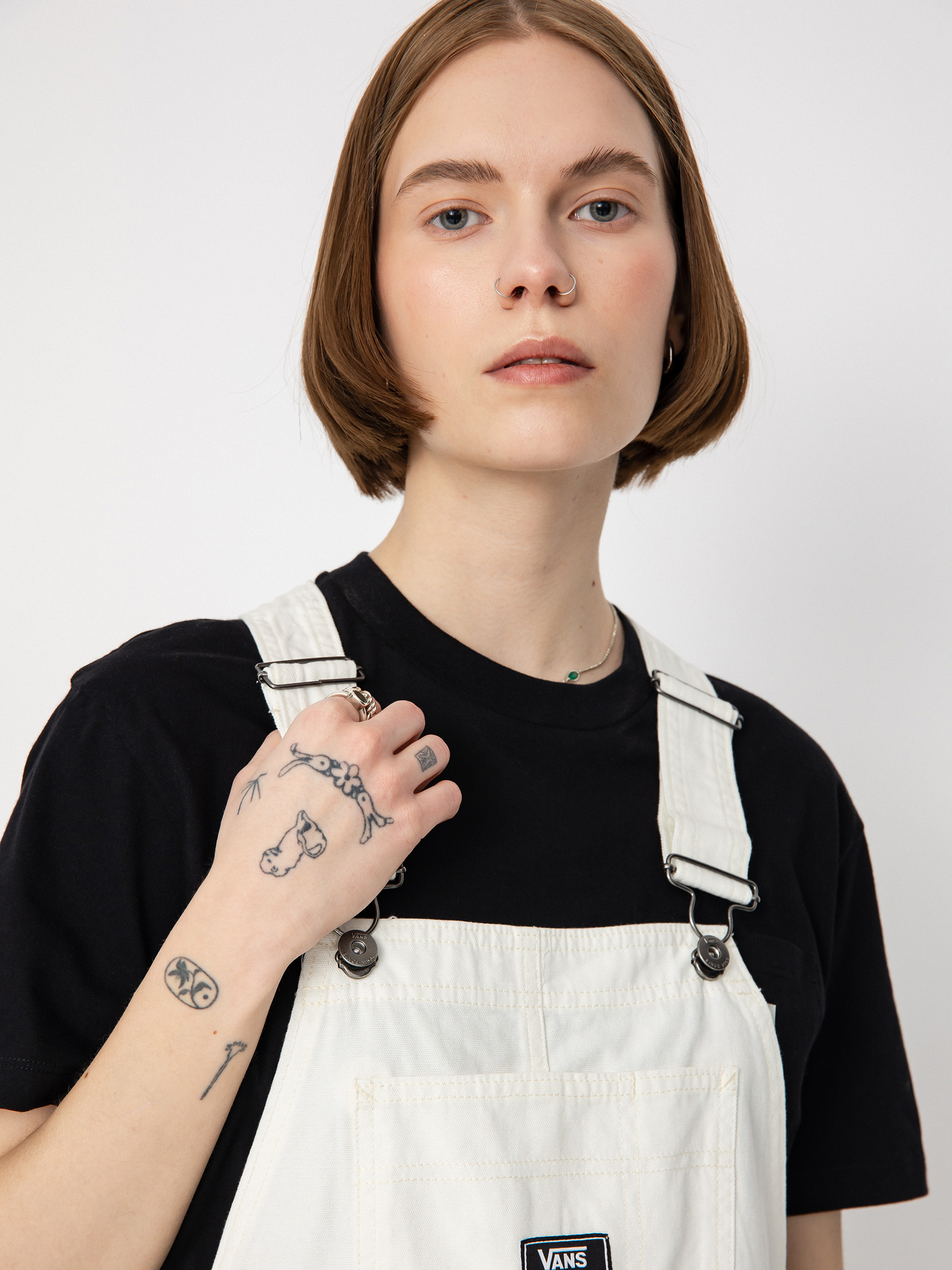 Šaty  Vans Ground Work Skirtall Wmn (marshmallow)