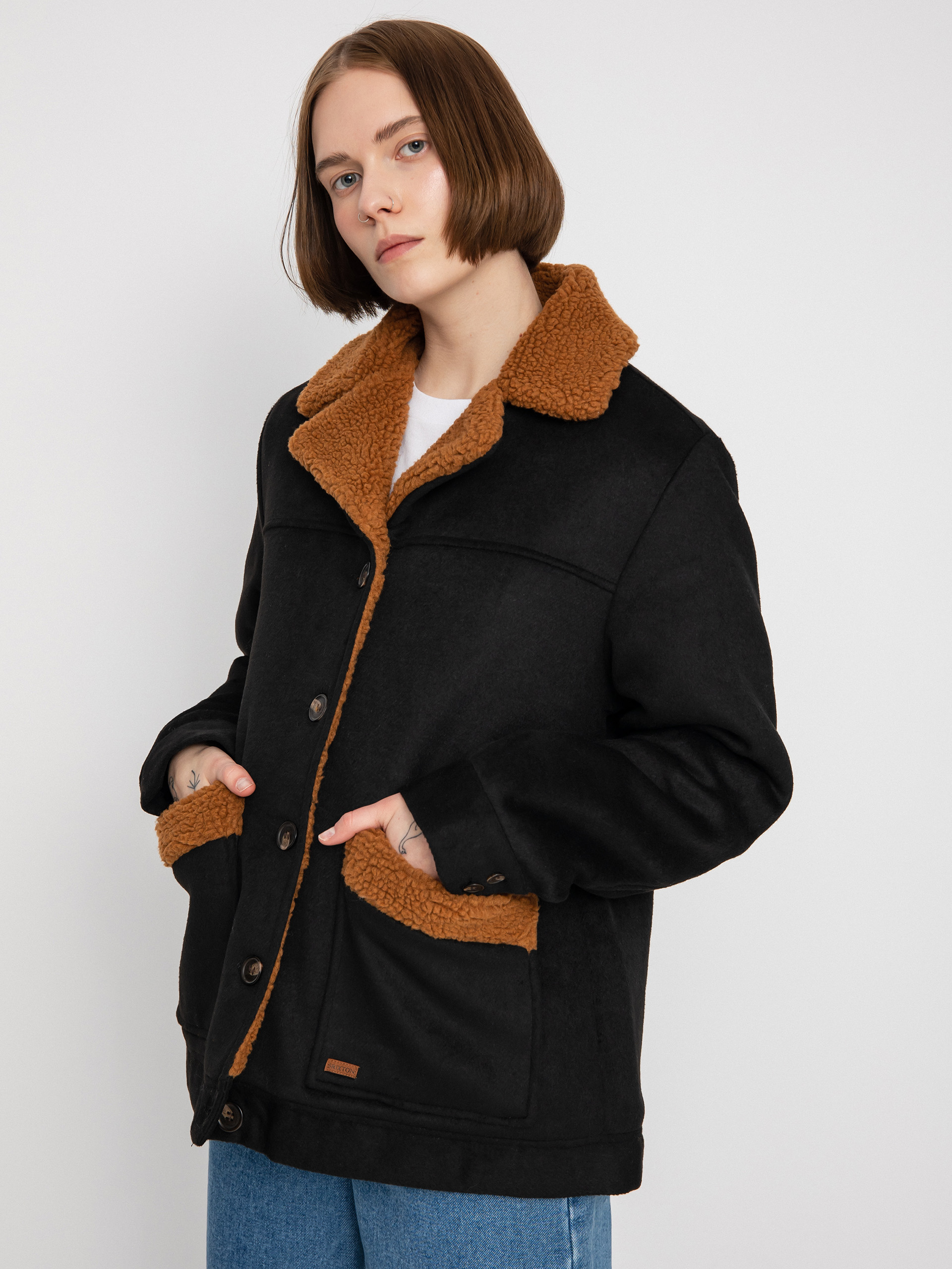 Bunda Brixton Nouvelle Coat Wmn (black)