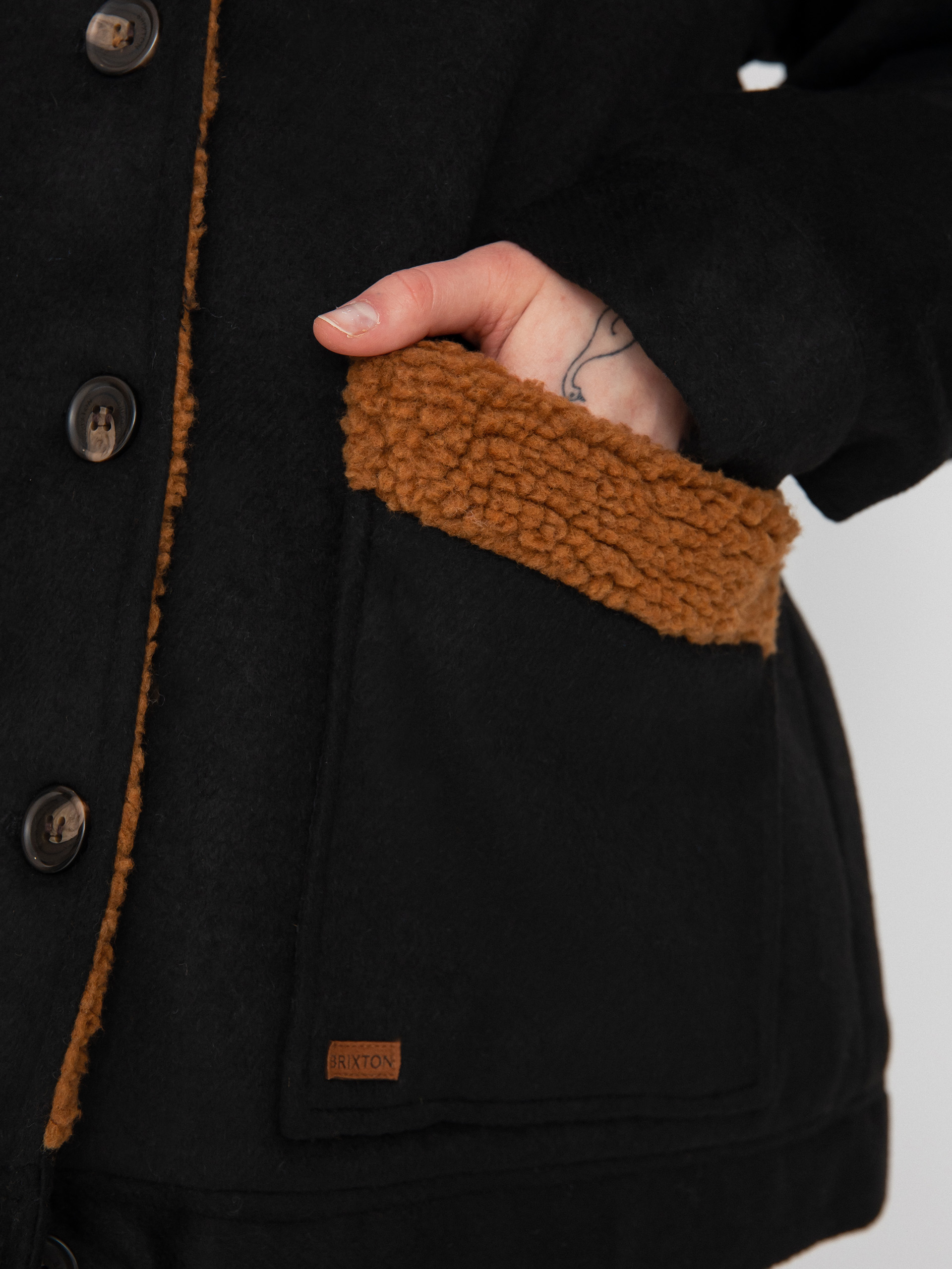 Bunda Brixton Nouvelle Coat Wmn (black)