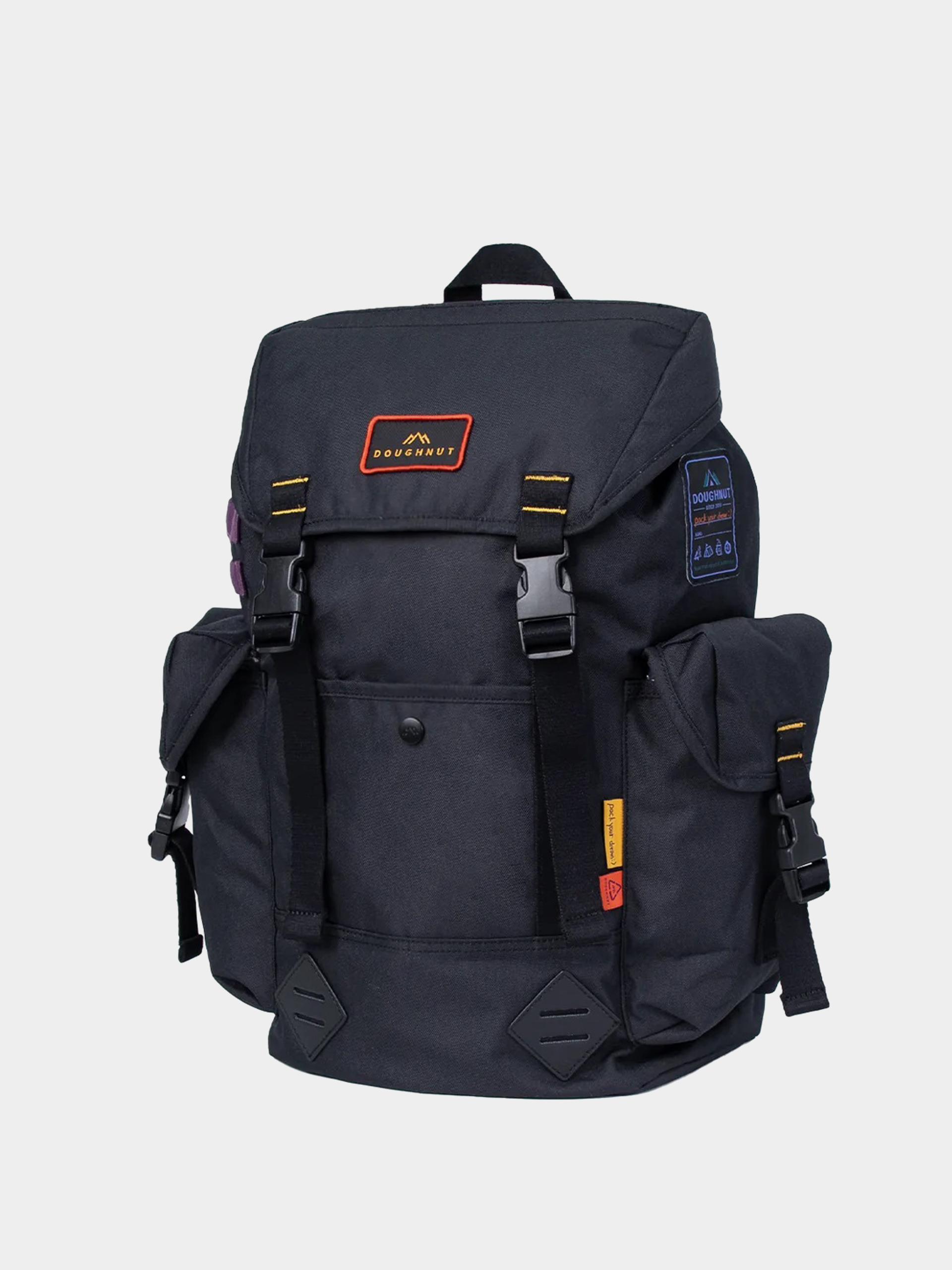 Batoh Doughnut Grounder Happy Camper Series (black)