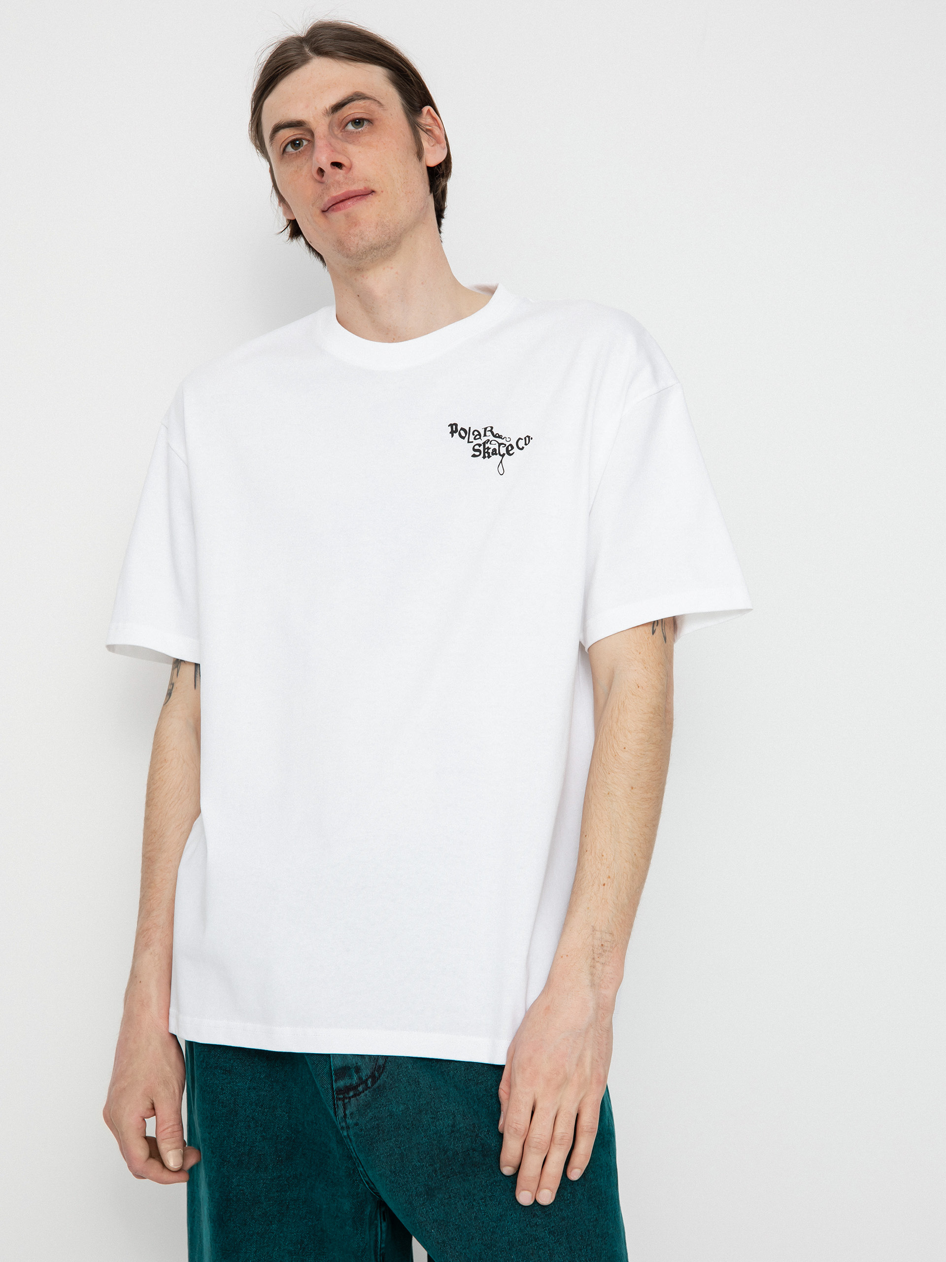 Tričko Polar Skate Gorilla King (white)