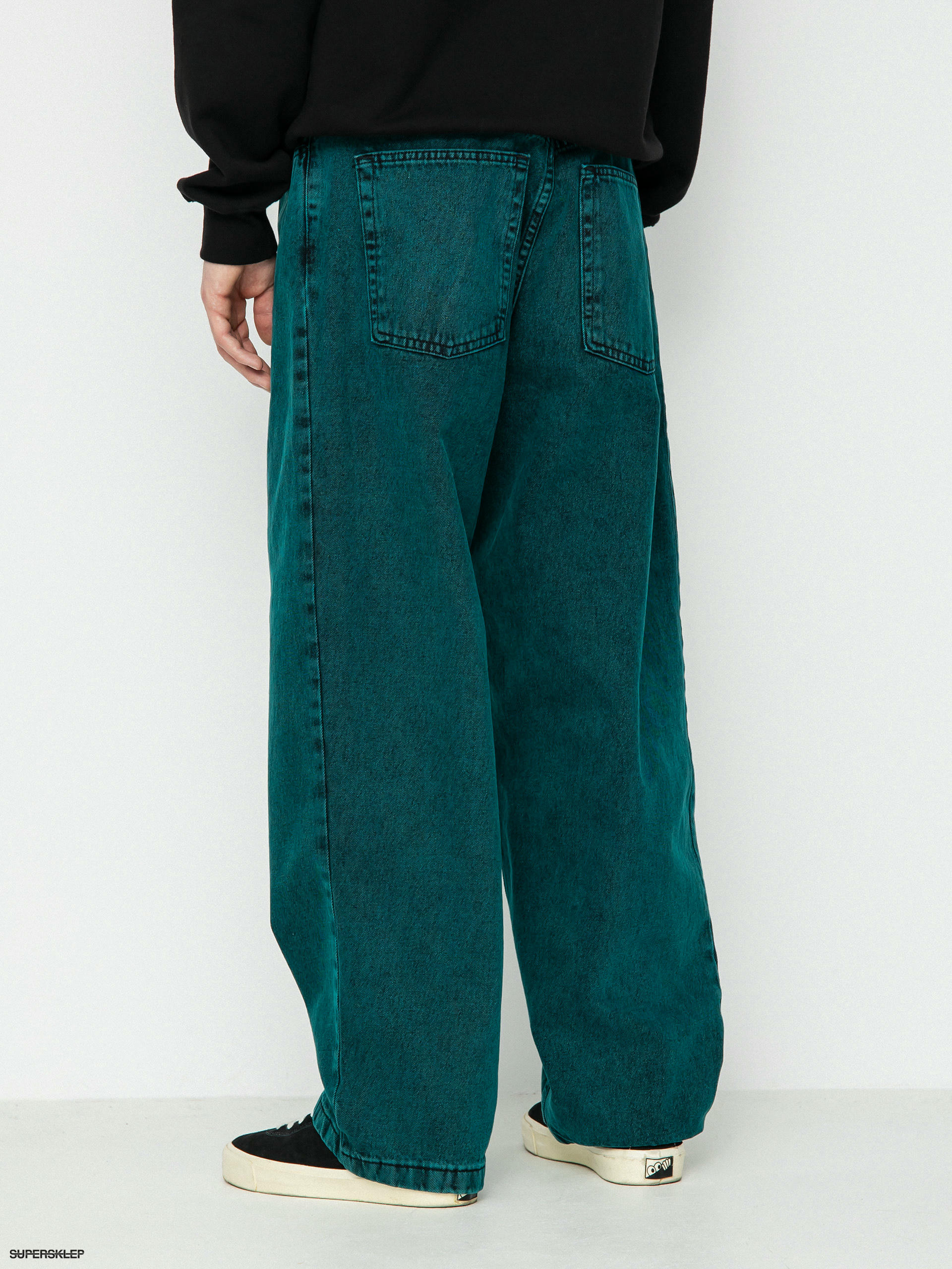 Kalhoty Polar Skate Big Boy Jeans (teal black)