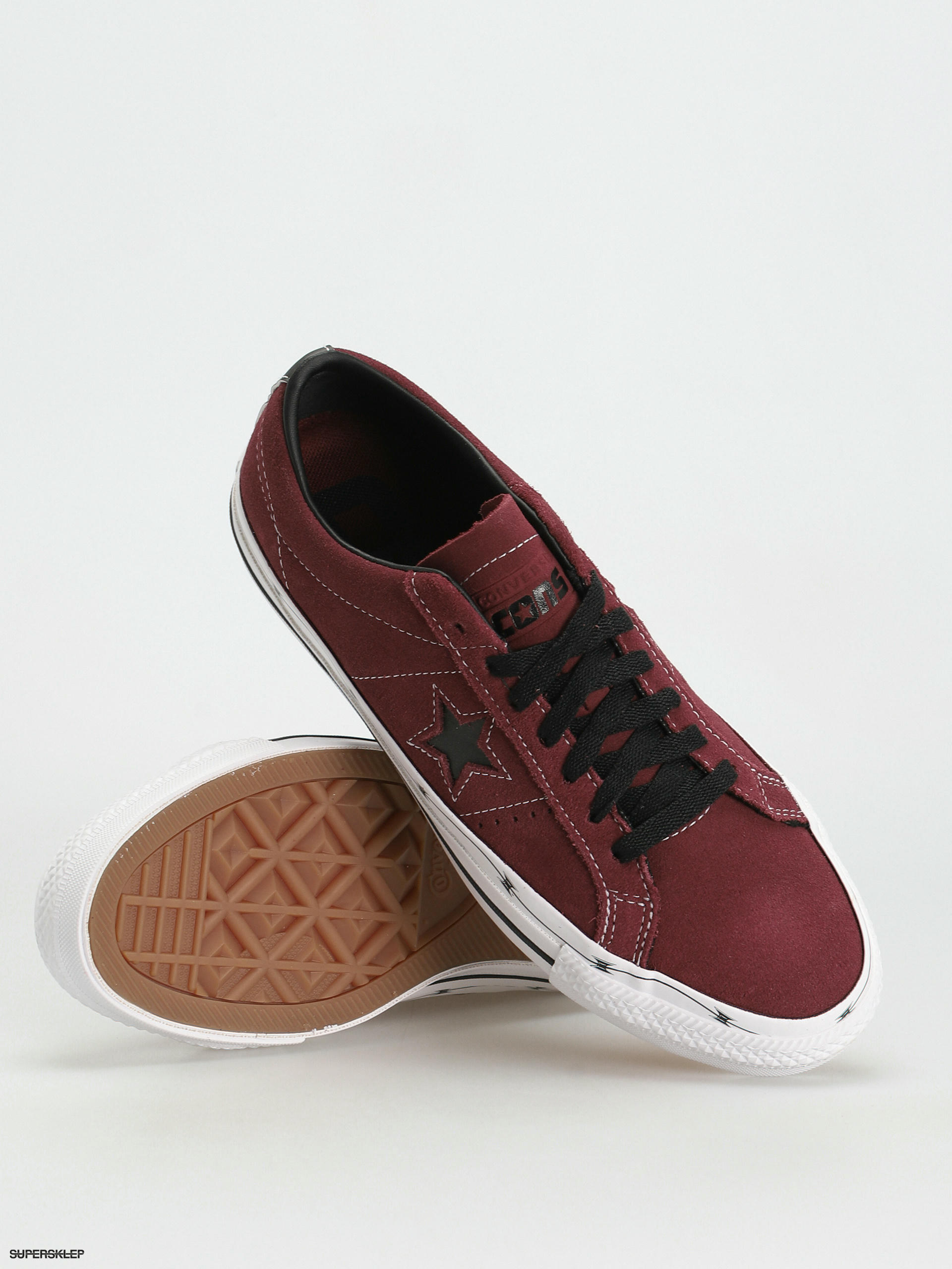 Converse one star ox deep outlet bordeaux