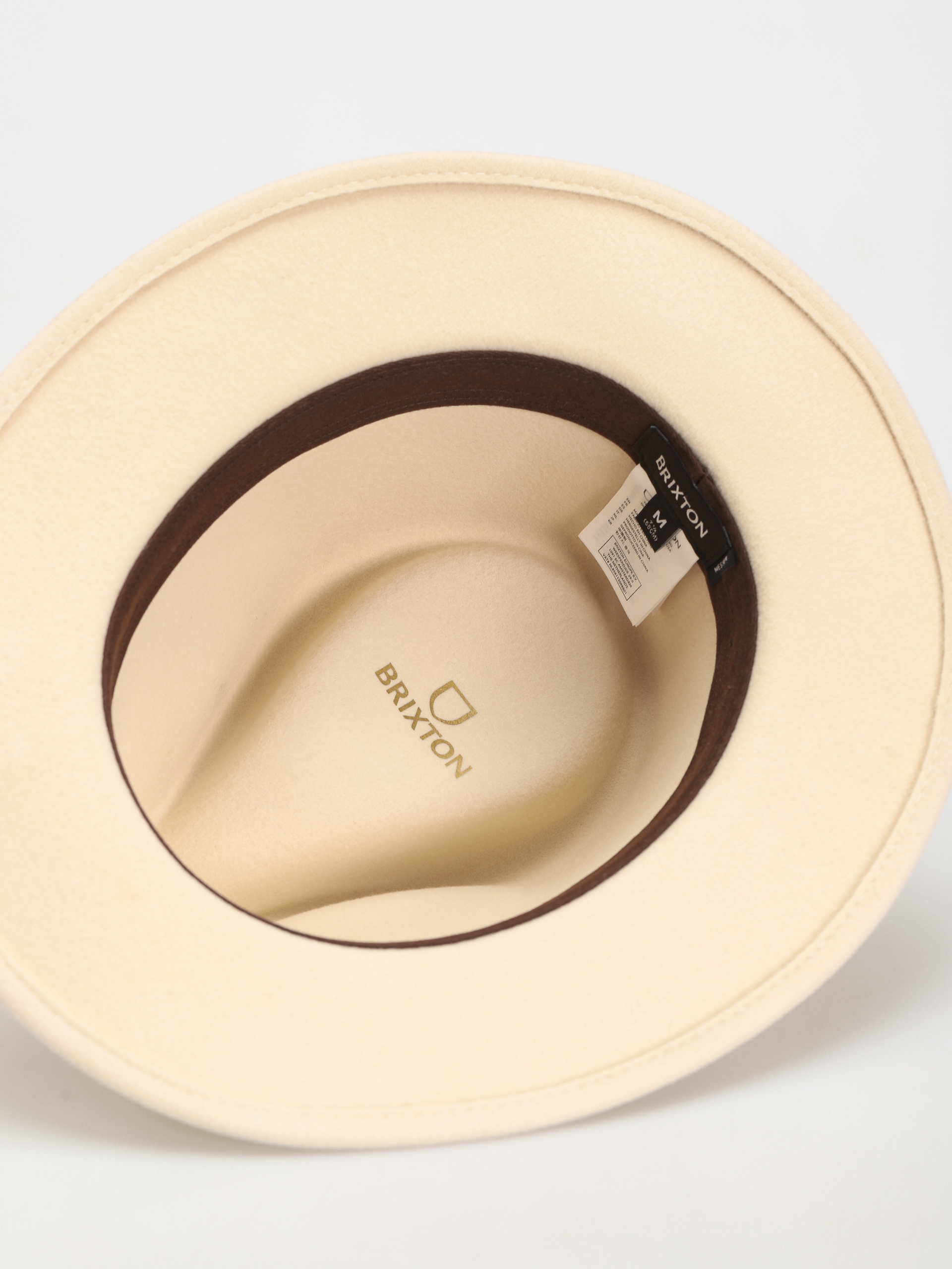 Klobouk Brixton Messer Fedora (whitecap)