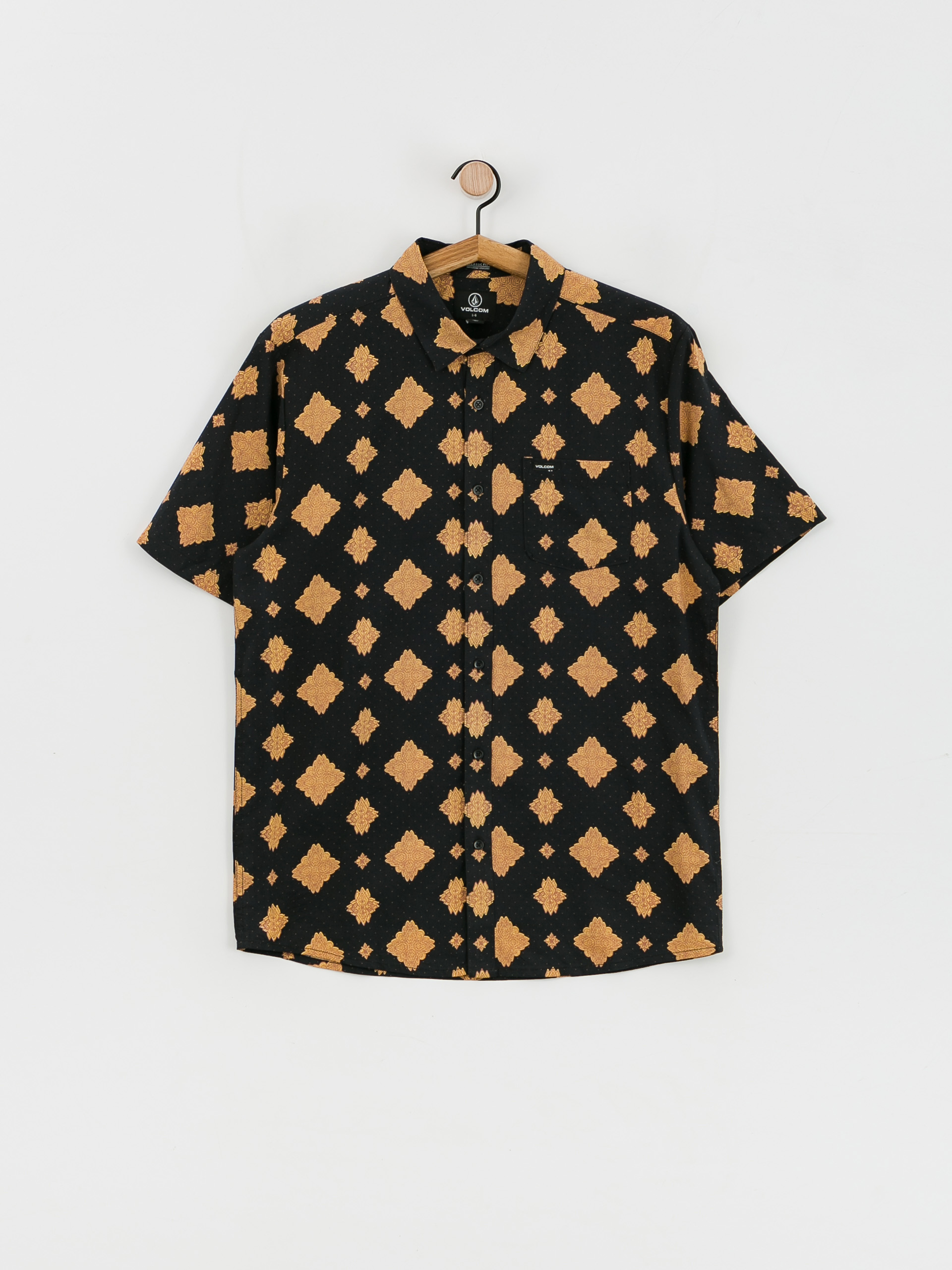 Košile Volcom Grit Mandala (new black)