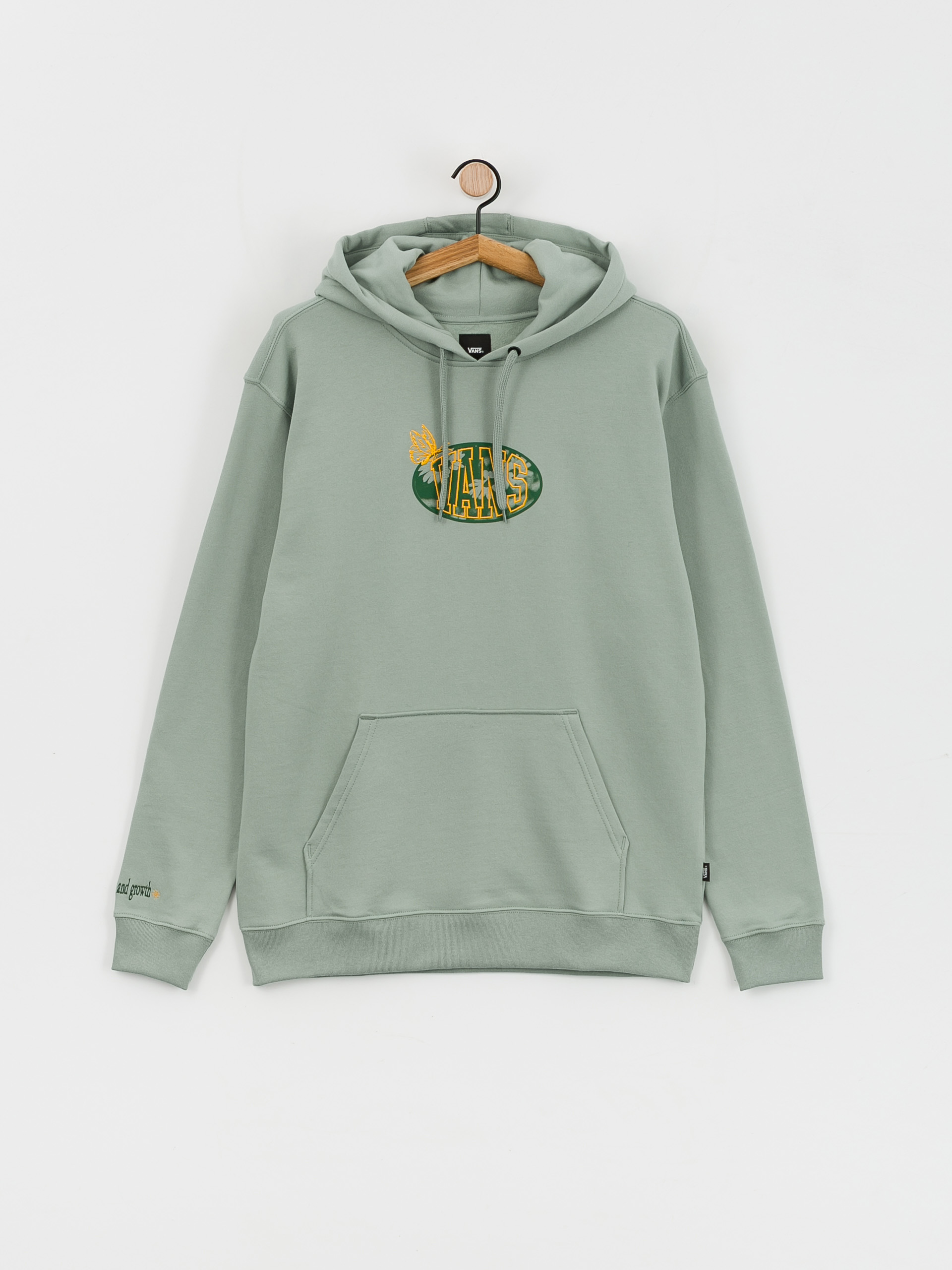 Mikina s kapucí Vans Daisy Photo HD (chinois green)