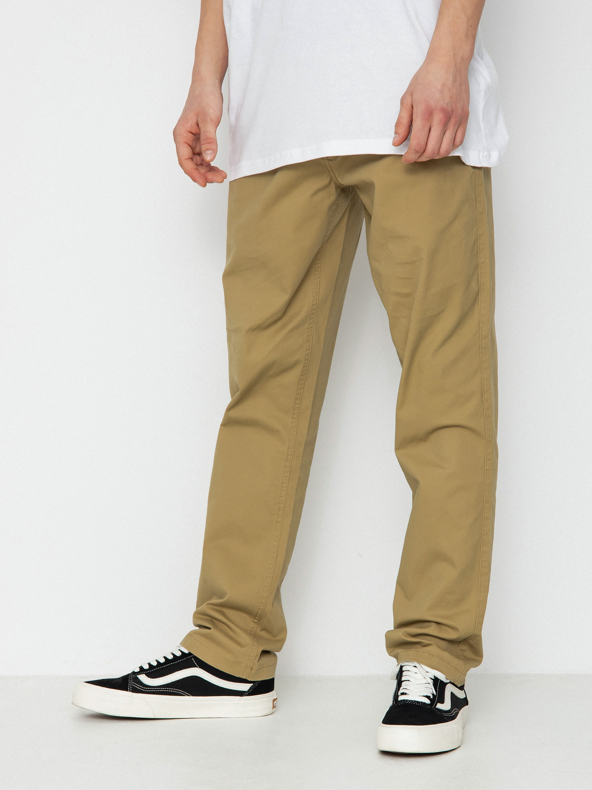 Kalhoty Element Howland Classic Chino - hnědá (khaki)