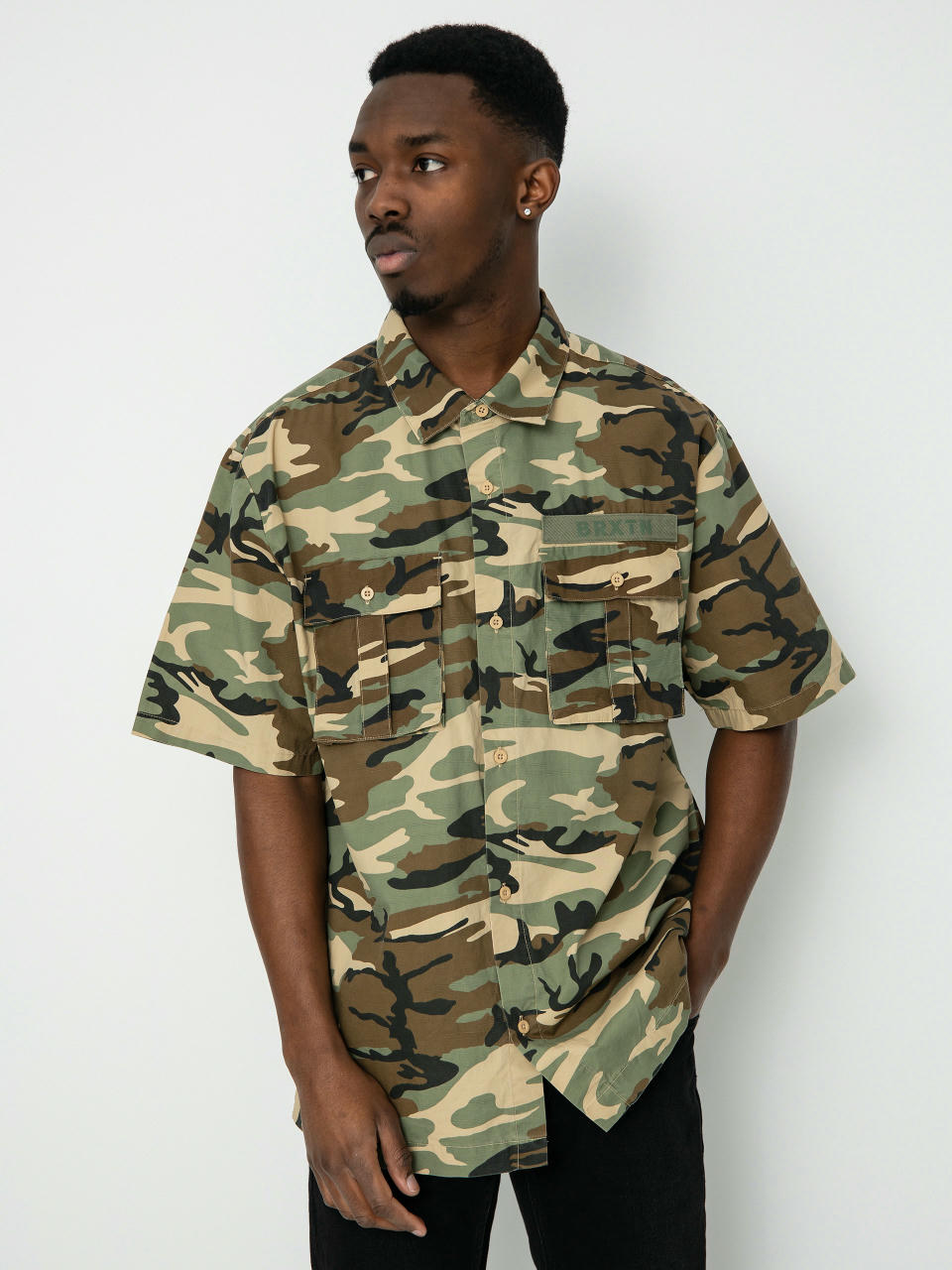 Košile Brixton Surplus (camo surplus)