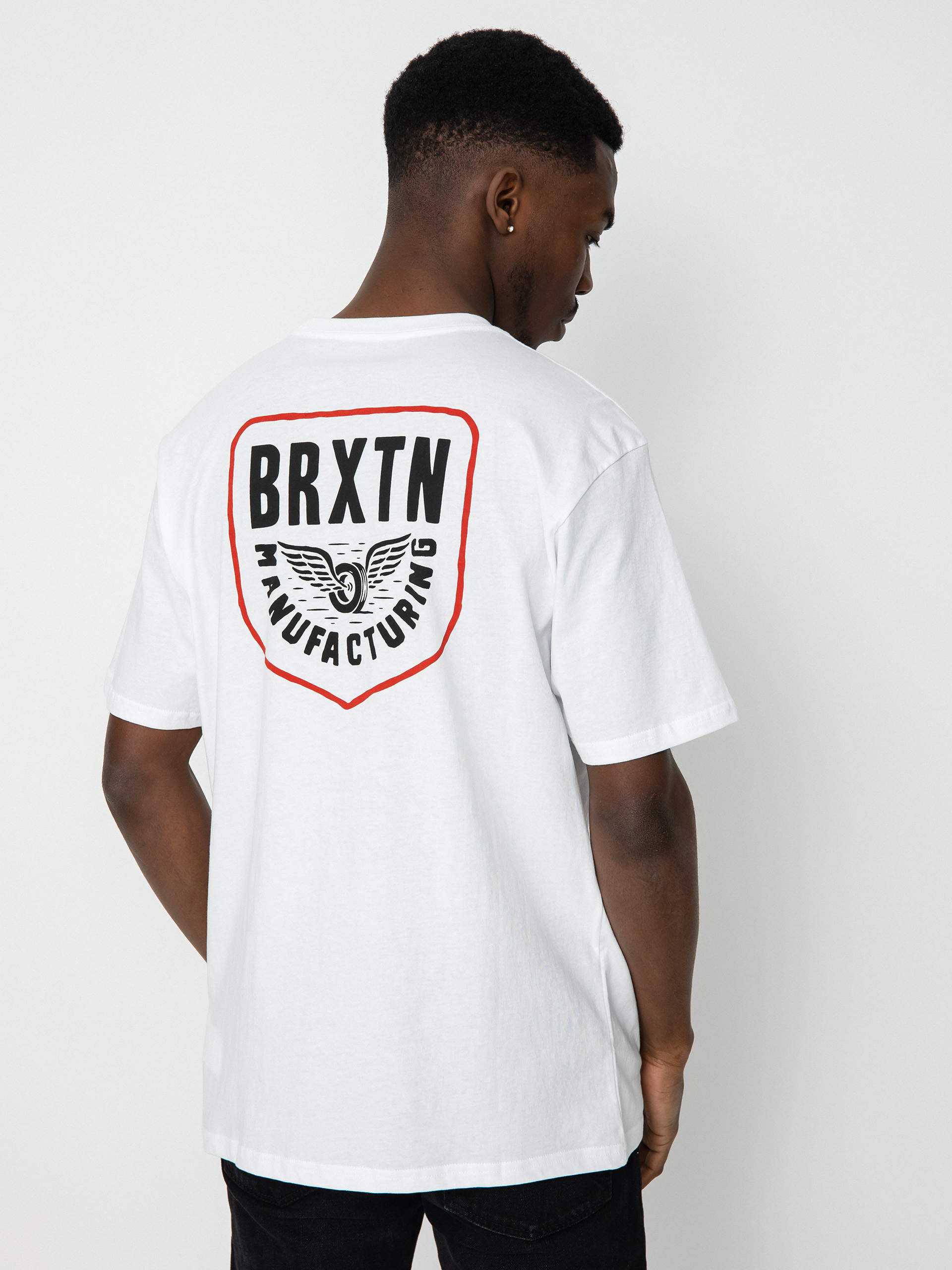 Tričko Brixton Grantly Tlrt (white)