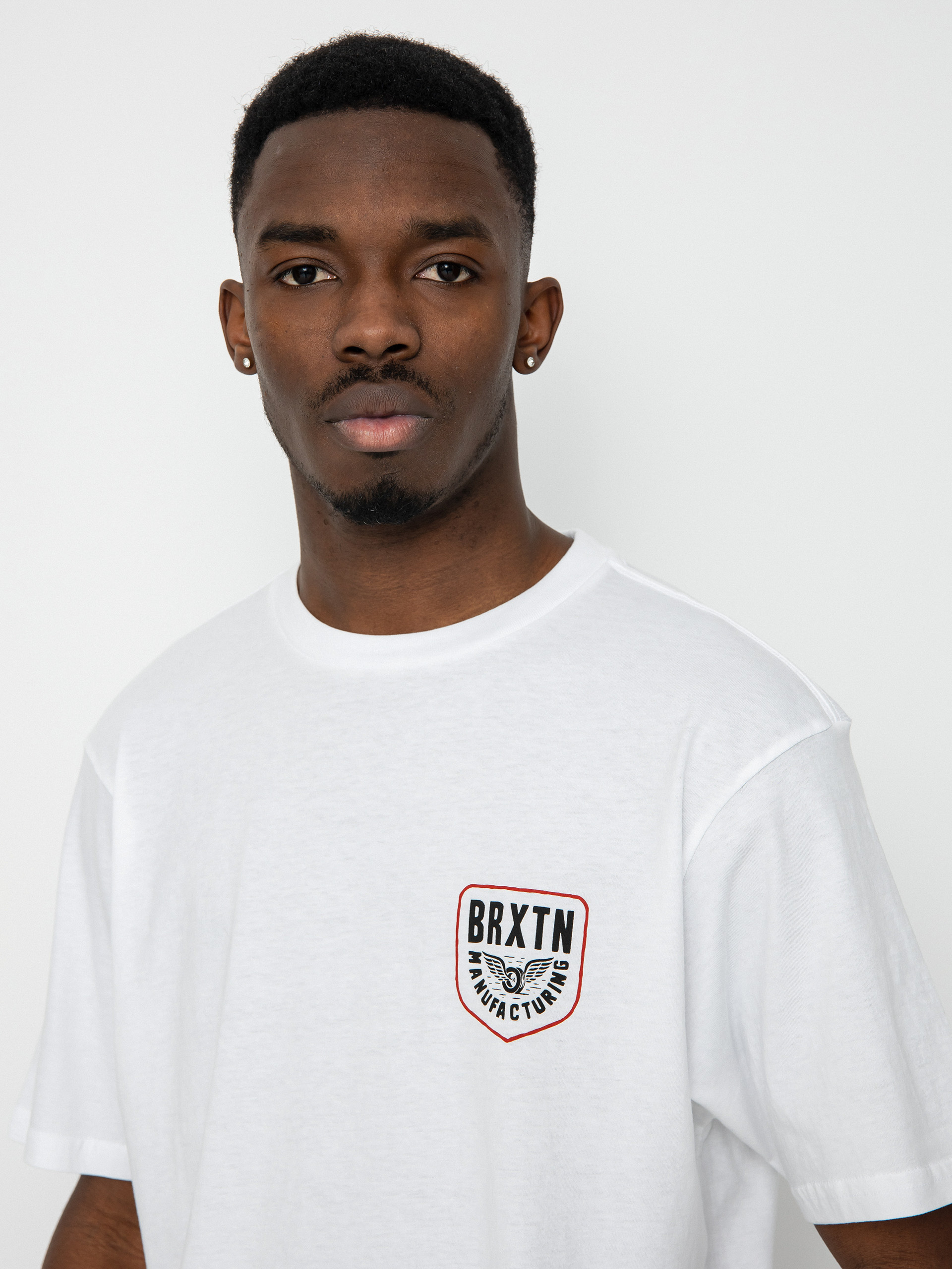 Tričko Brixton Grantly Tlrt (white)