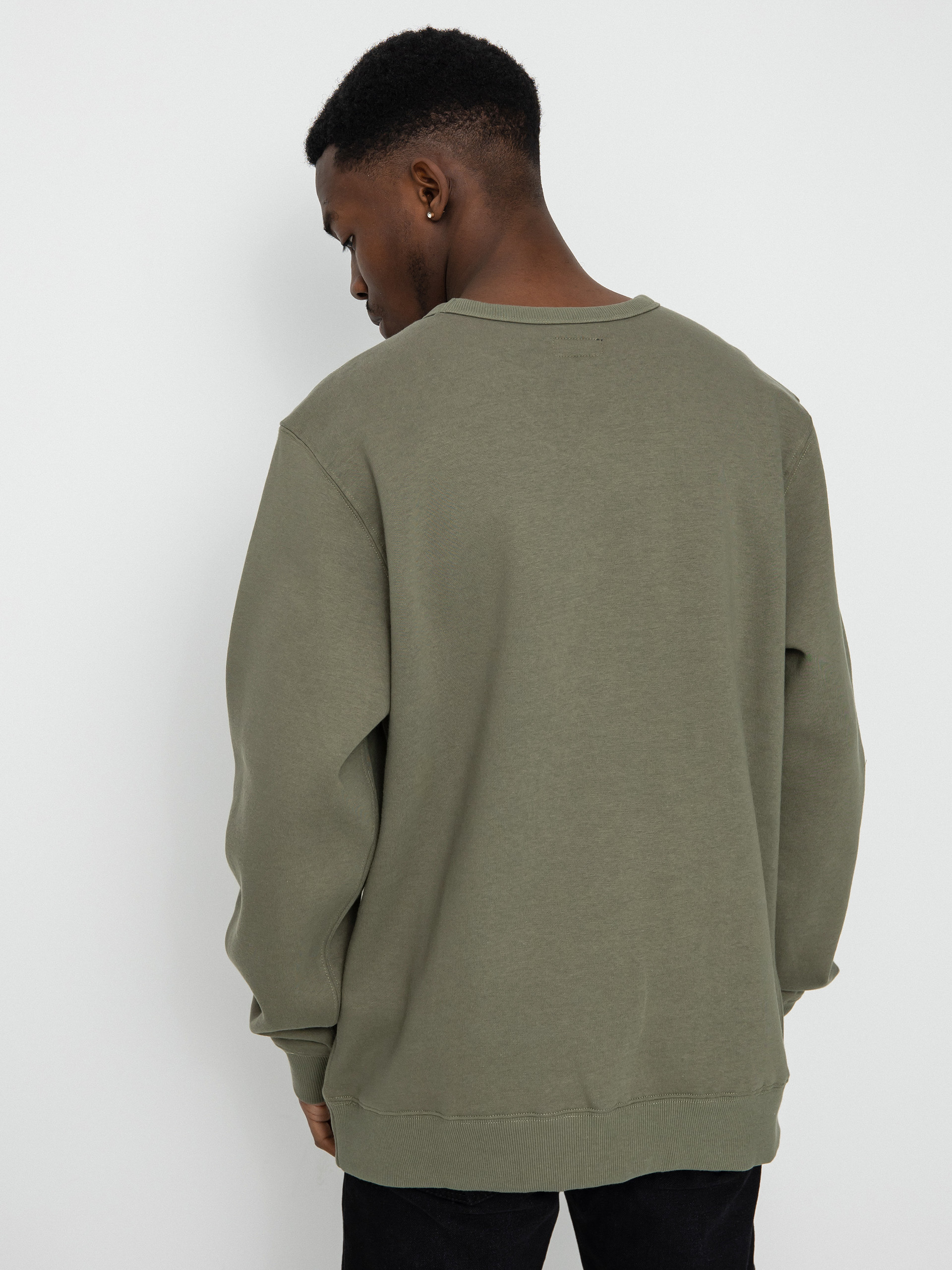 Mikina Brixton Peace Shield (olive surplus)