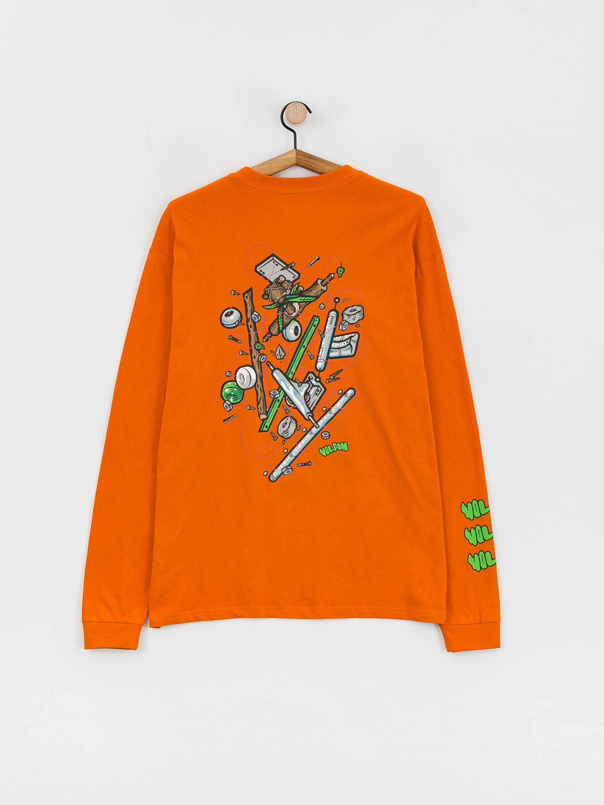 Triko Volcom Fa Todd Bratrud (saffron)