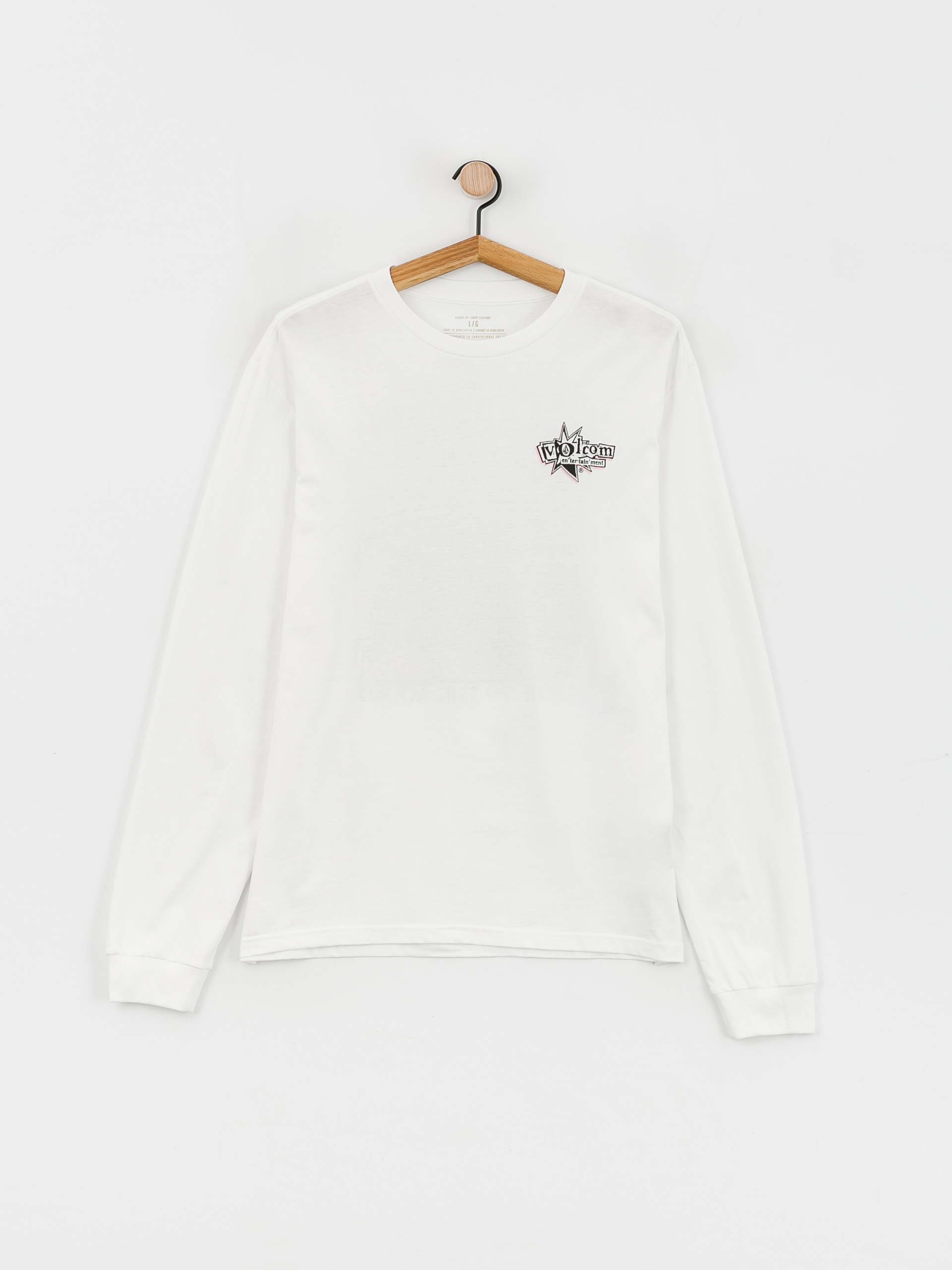 Triko Volcom V Ent Lp (white)