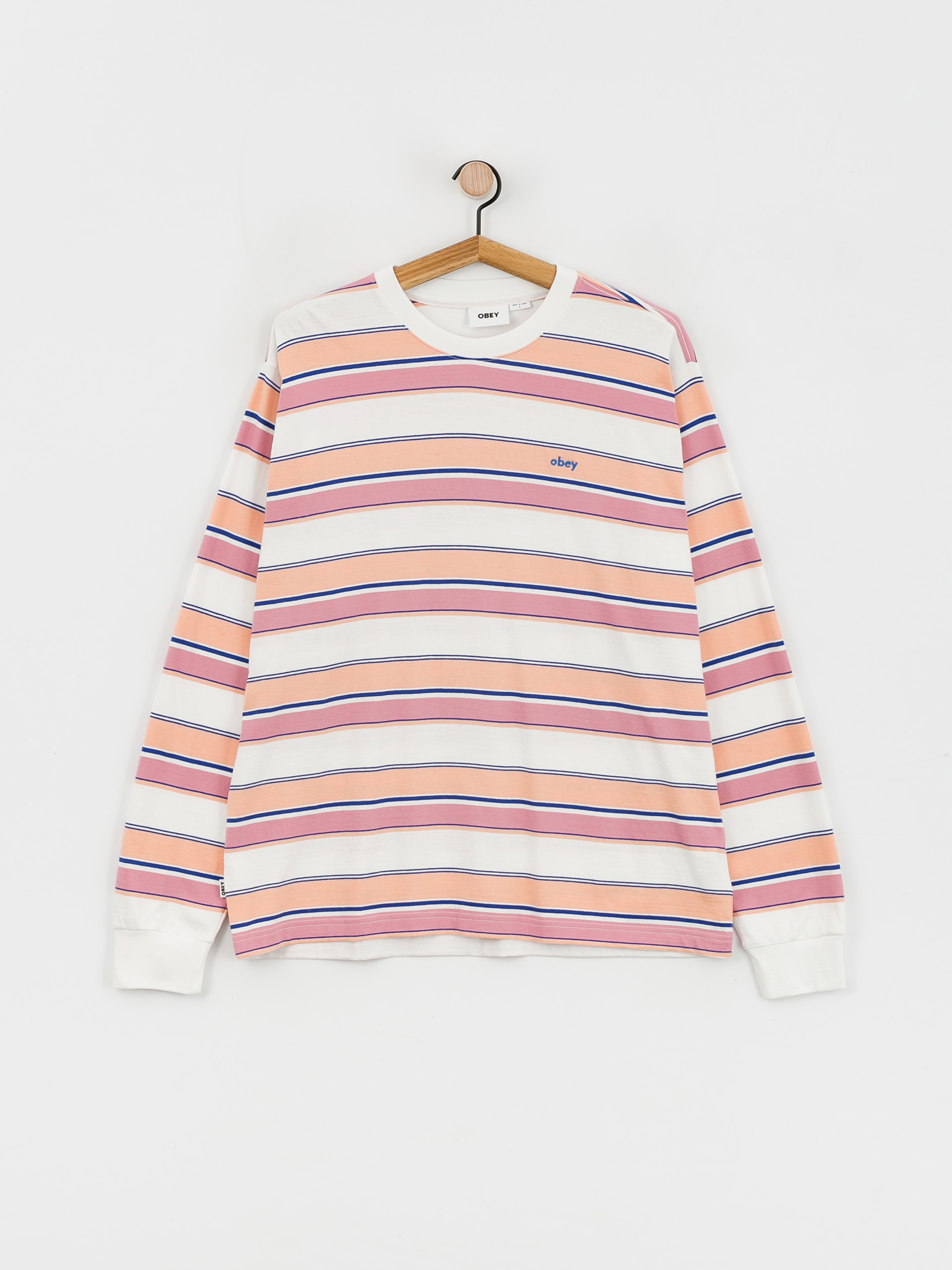 Triko OBEY Direct (white multi)