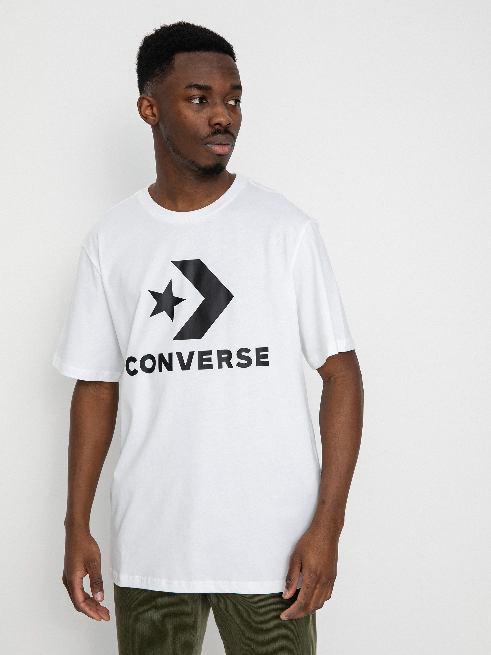 Tričko Converse Large Logo St Chev (white)