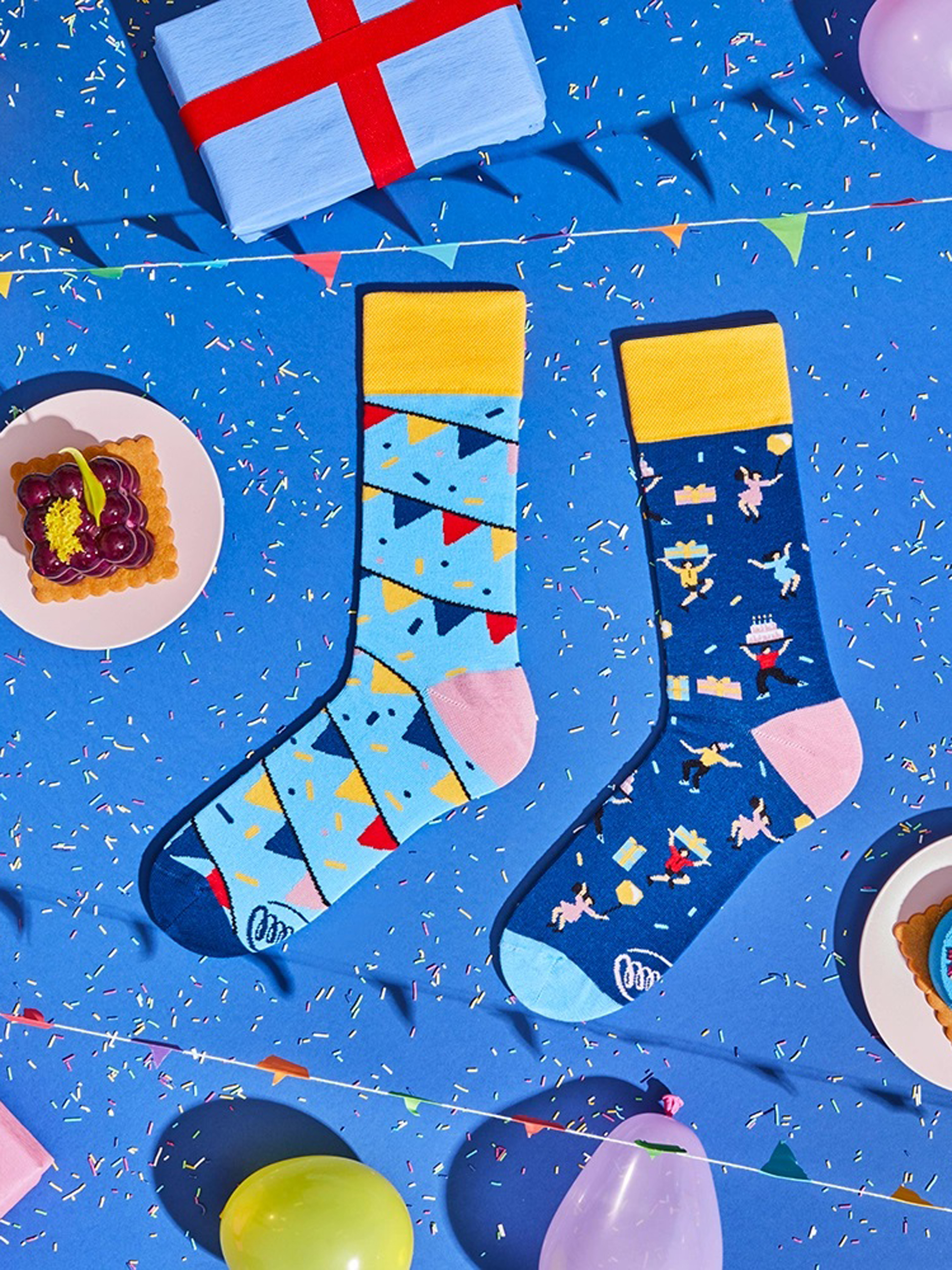 Ponožky Many Mornings Many Wishes (blue)