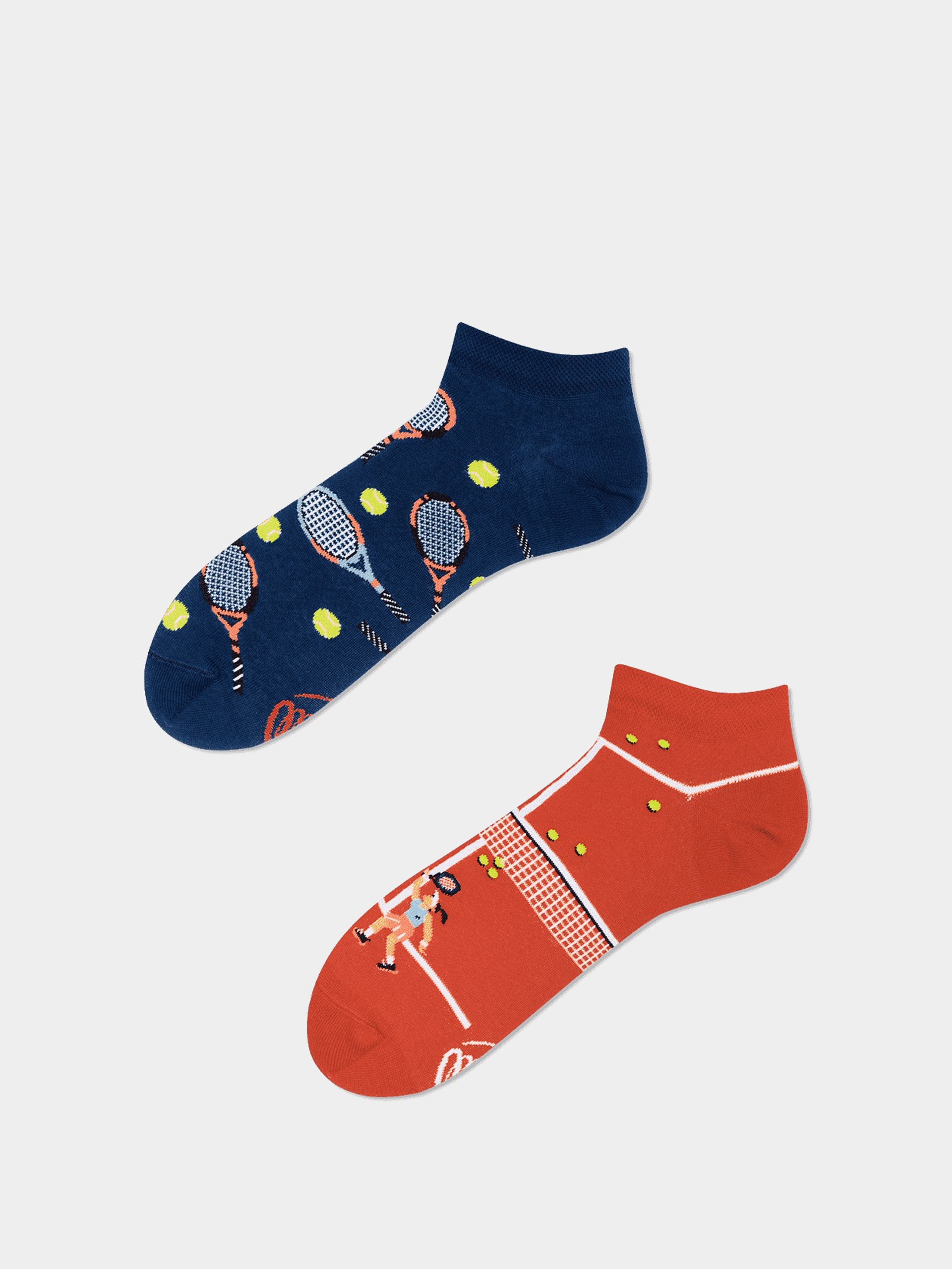 Ponožky Many Mornings Grand Slam Low (navy/brick)