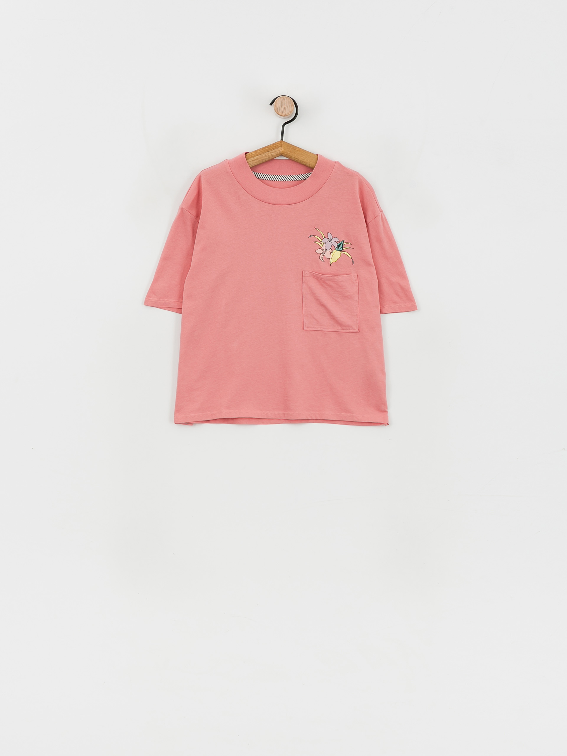 Tričko Volcom Pocket Dial Wmn (desert pink)