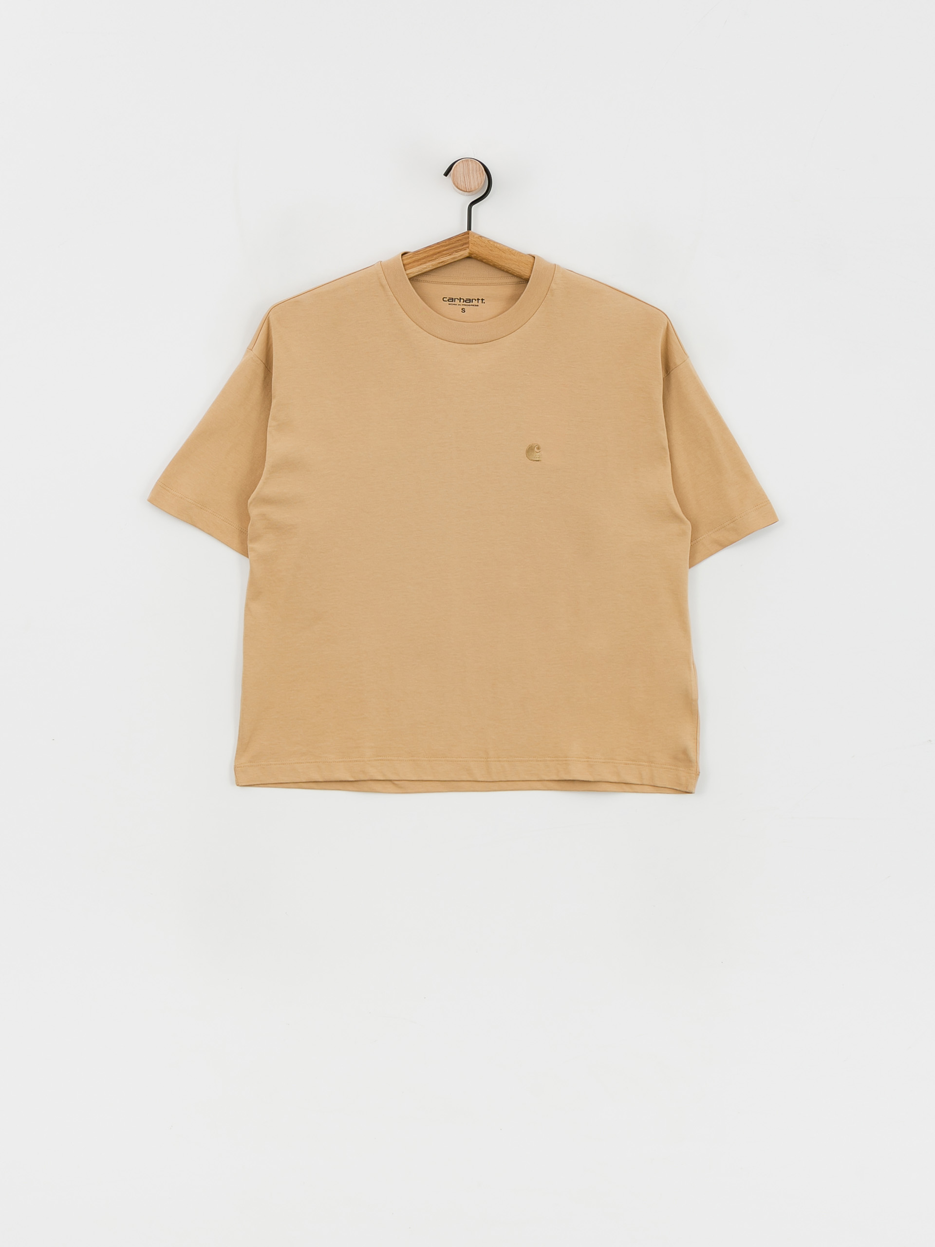 Tričko Carhartt WIP Chester Wmn (dusty h brown)