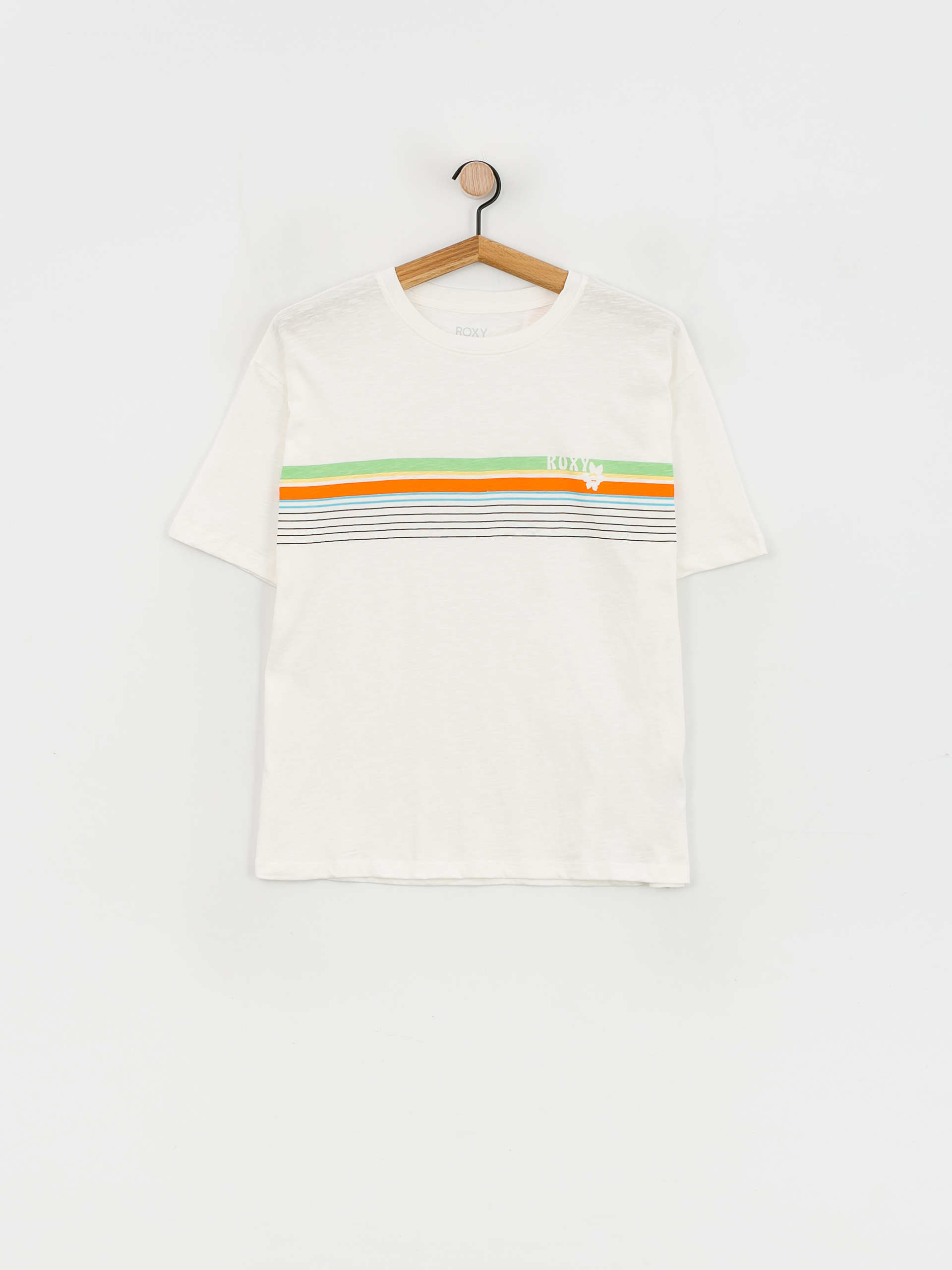 Tričko Roxy Vibrations Beach Wmn (snow white)