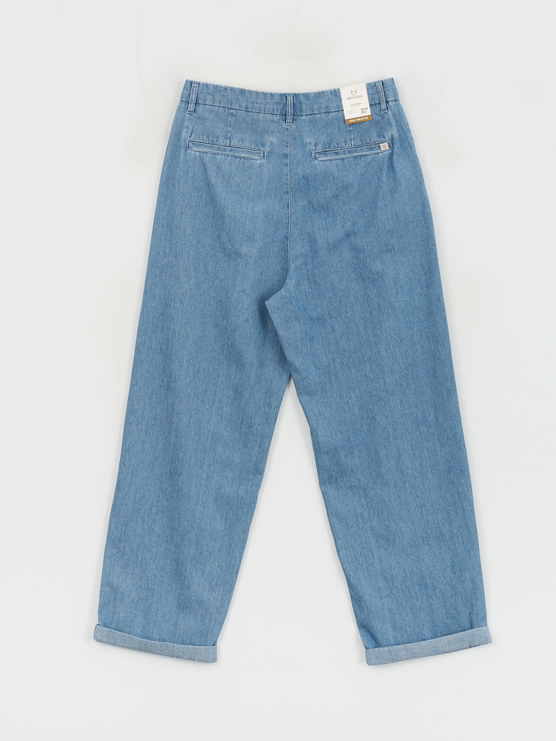 Kalhoty Brixton Victory Trouser Wmn (faded indigo)