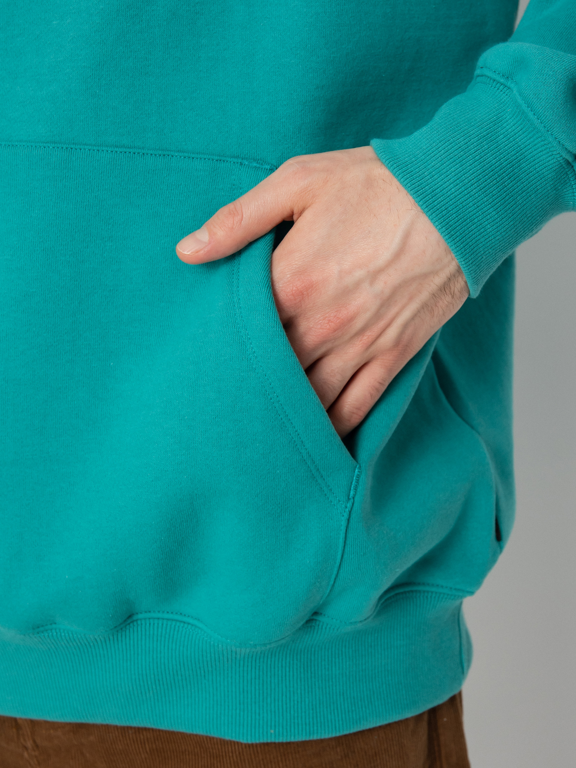 Mikina s kapucí Volcom Fa Todd Bratrud HD (temple teal)