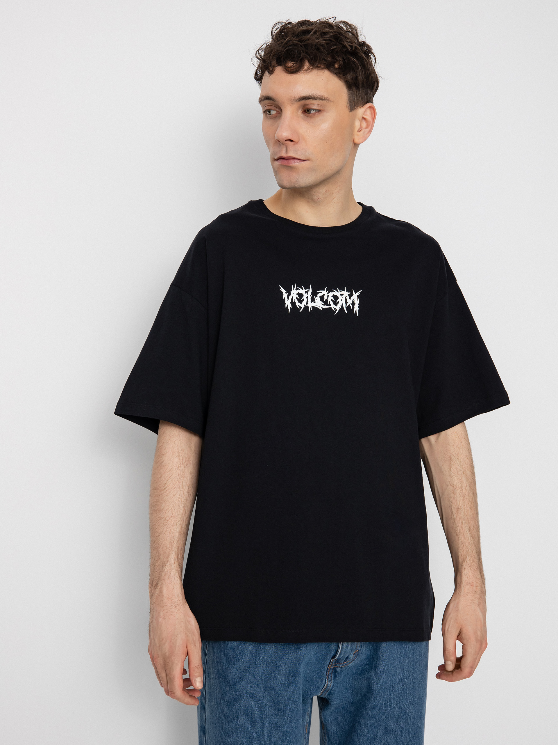 Tričko Volcom Edener Lse (black)