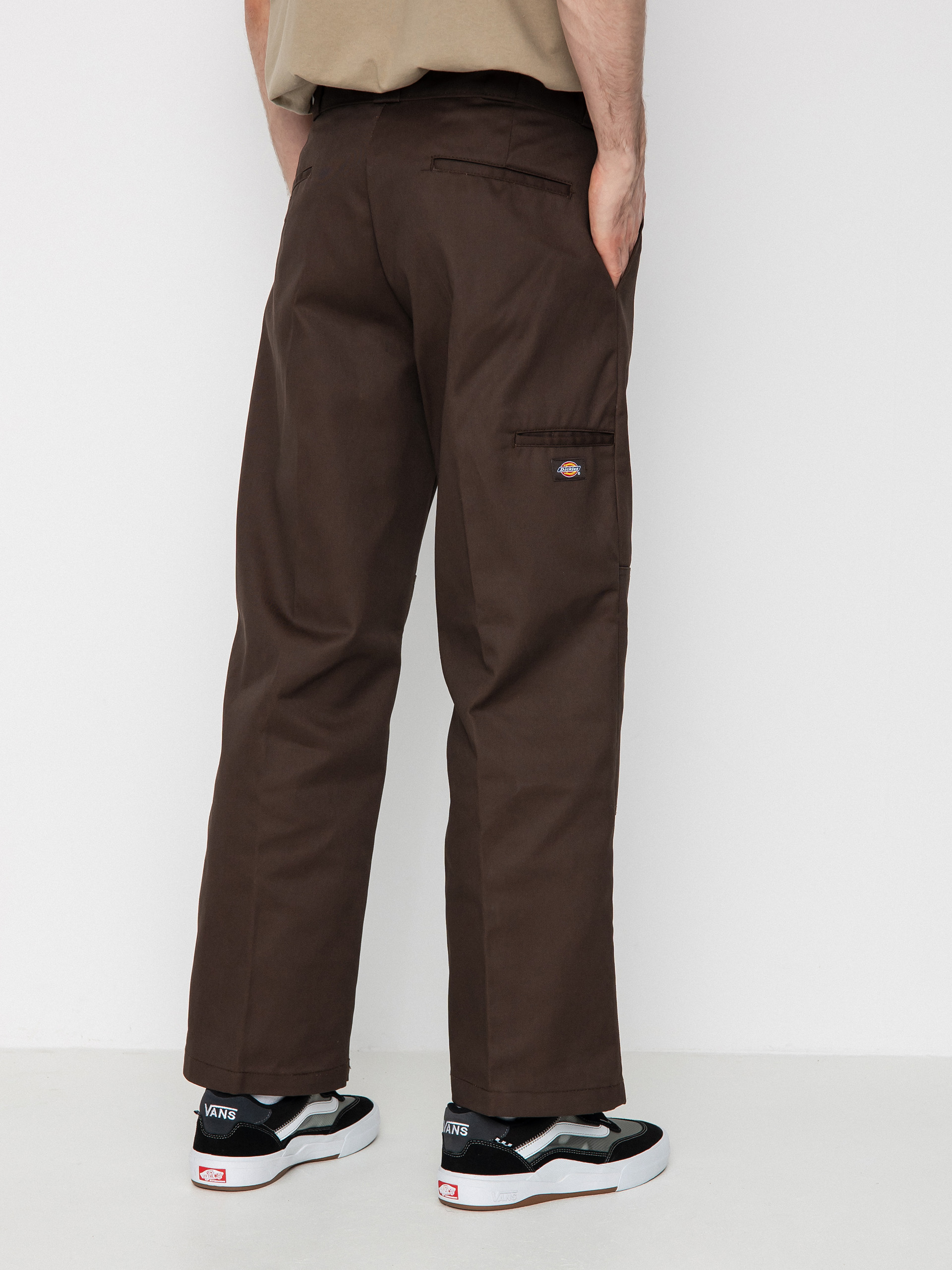 Kalhoty Dickies Double Knee (dark brown)