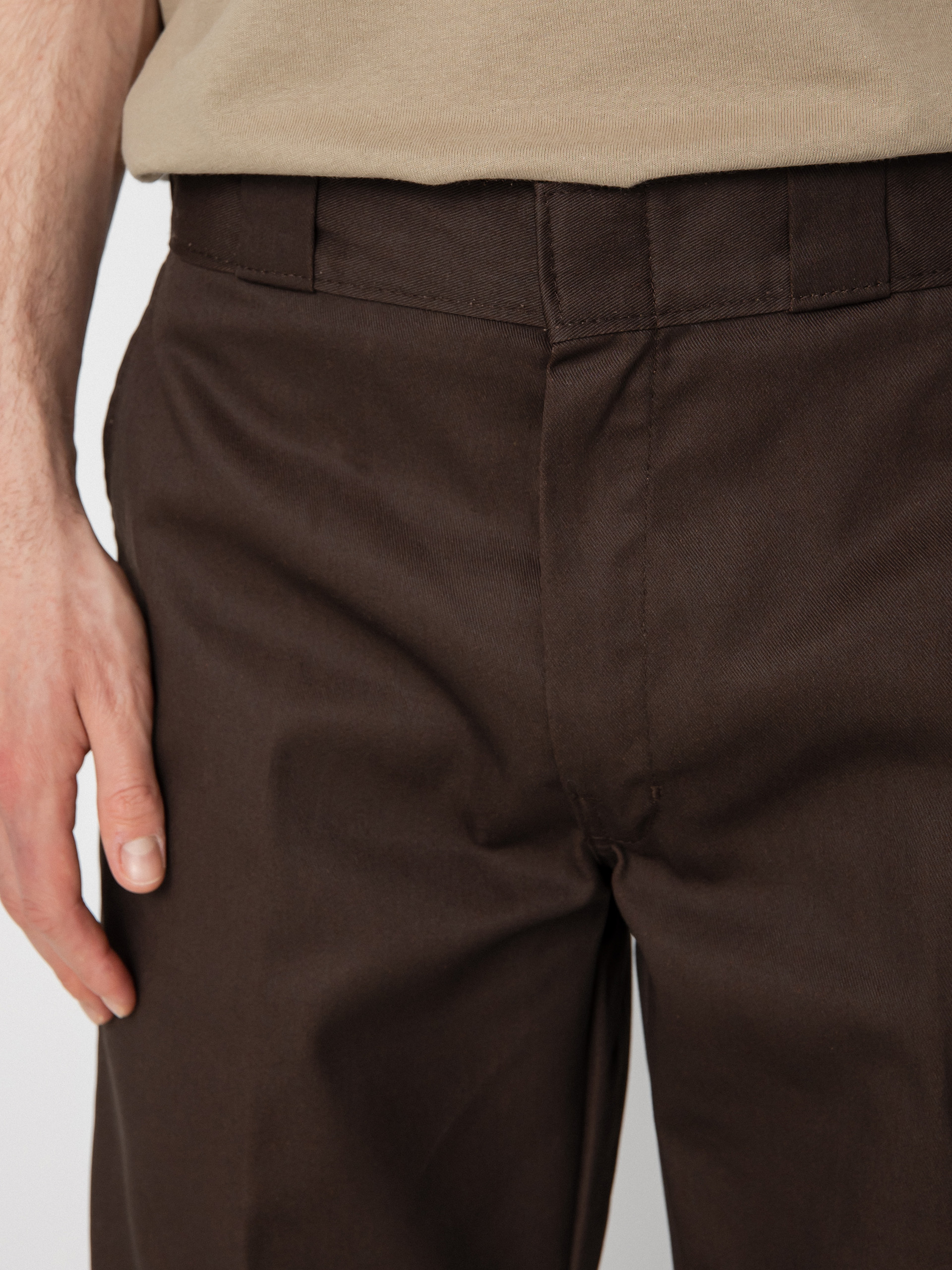 Kalhoty Dickies Double Knee (dark brown)