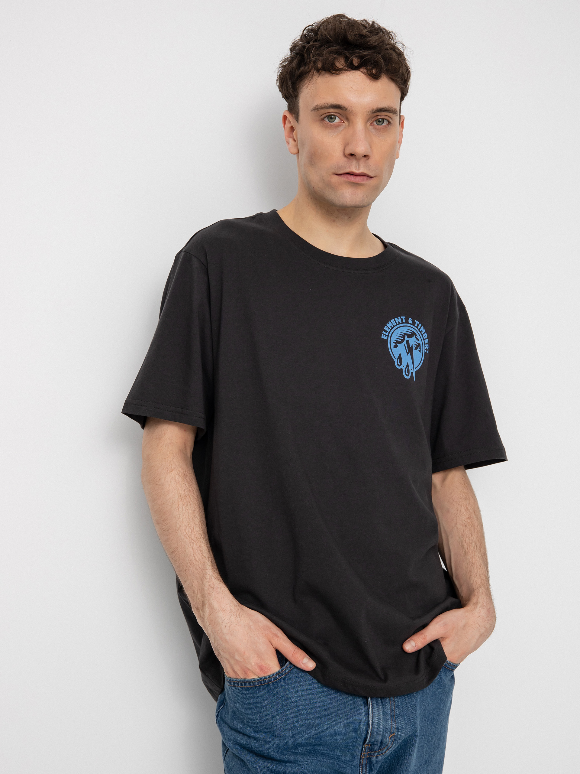 Tričko Element The Cycle (off black)