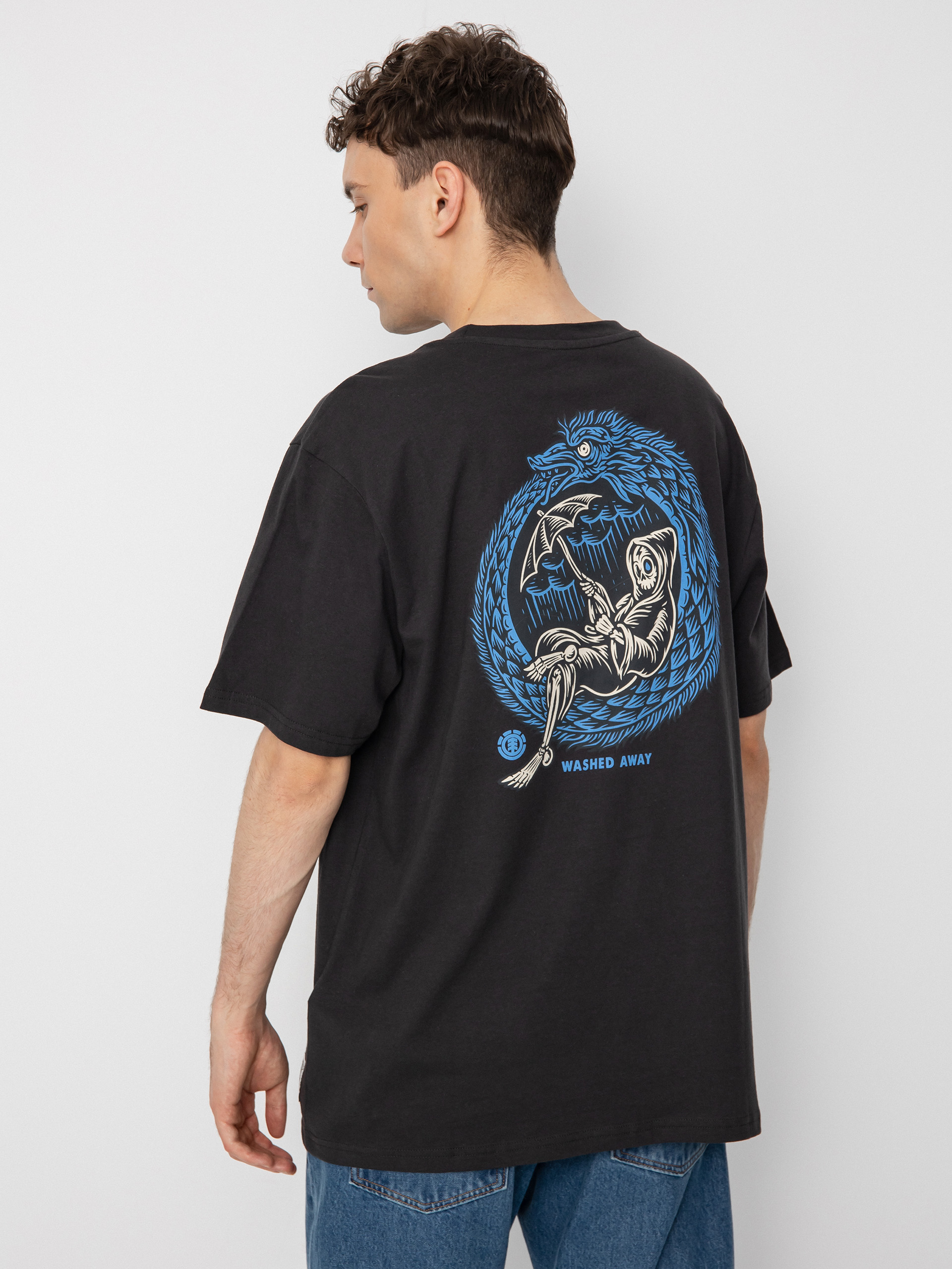 Tričko Element The Cycle (off black)