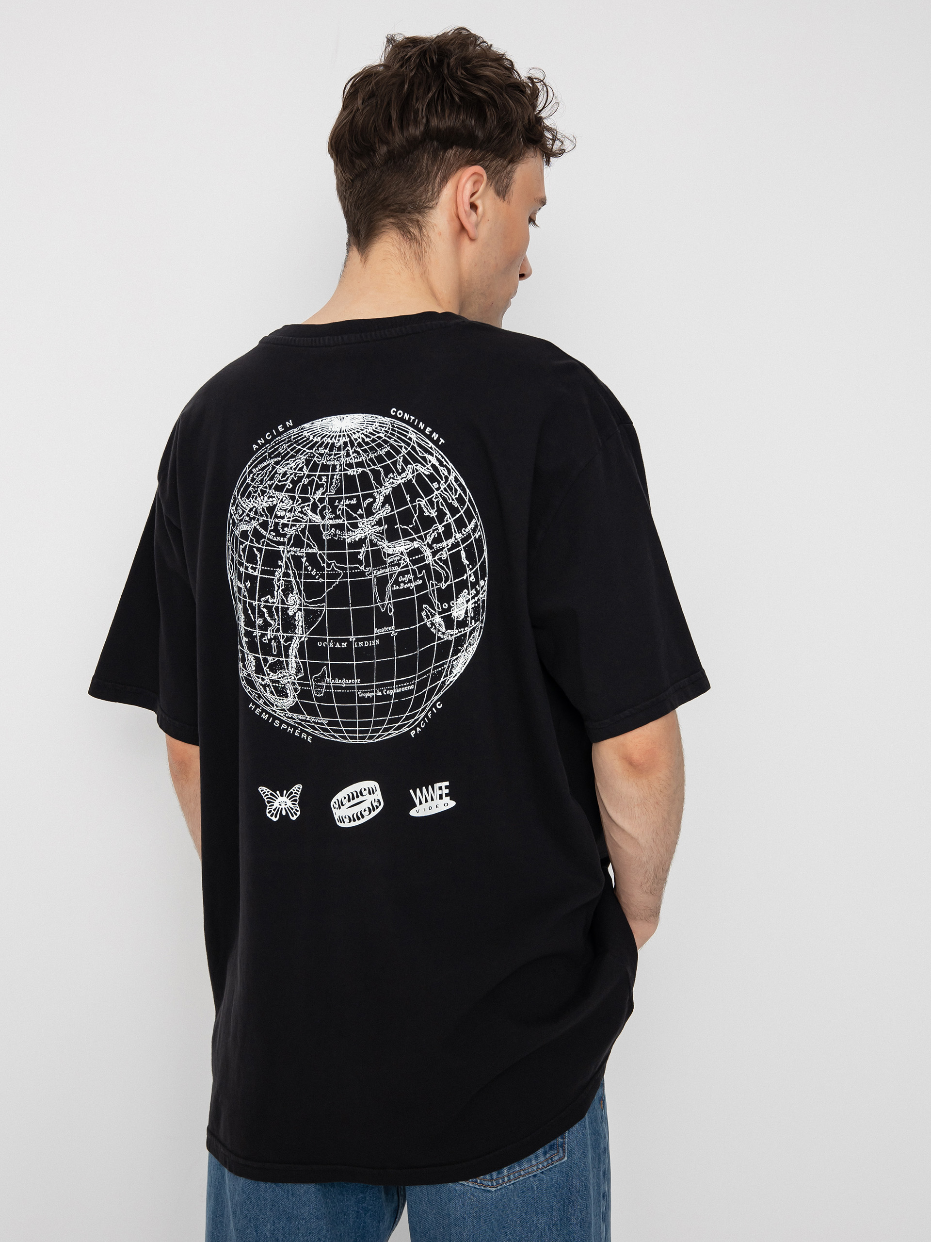 Tričko Element Globe (flint black)