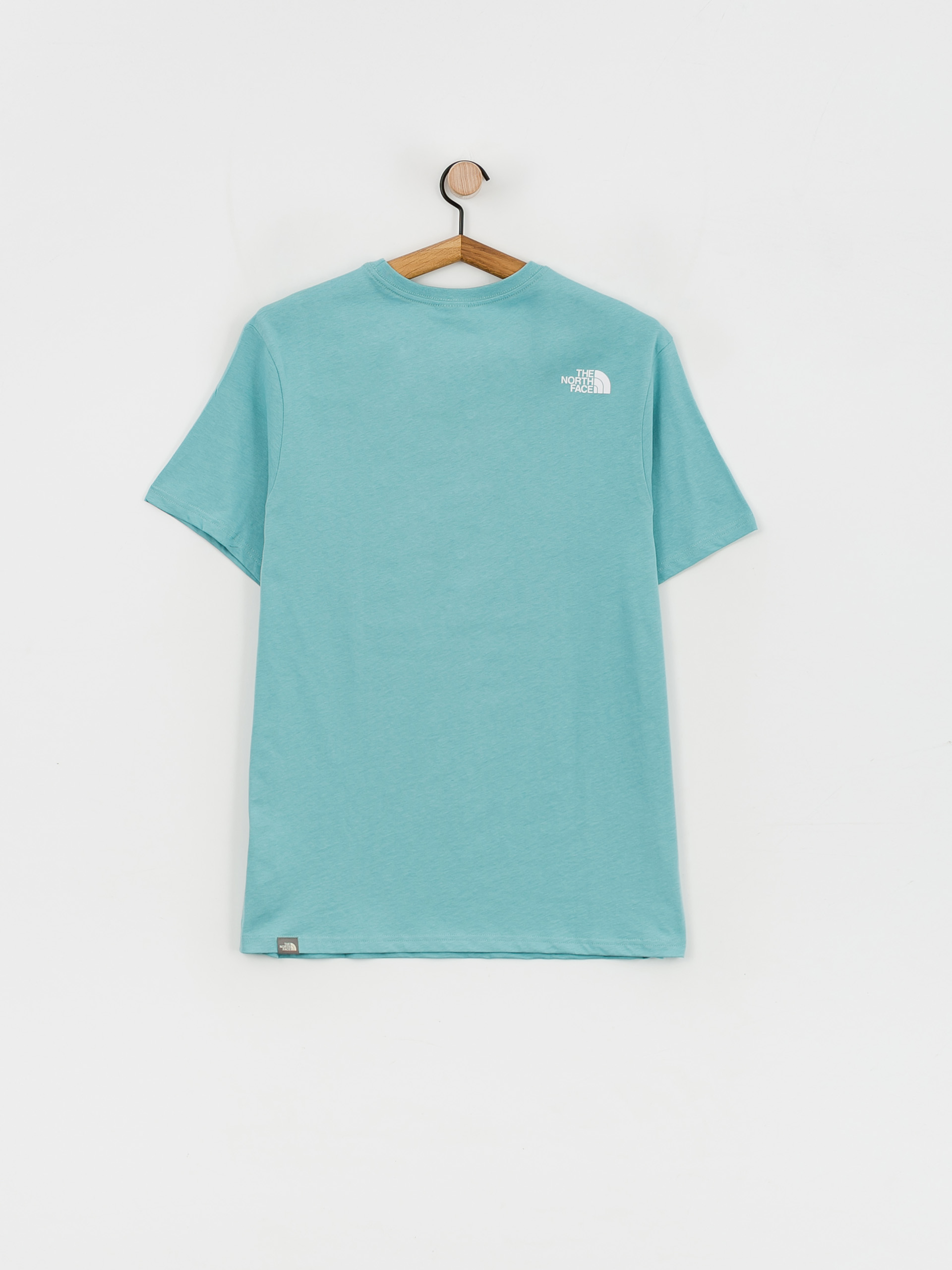 Tričko The North Face Mountain Line (reef waters/dusty coral orange)