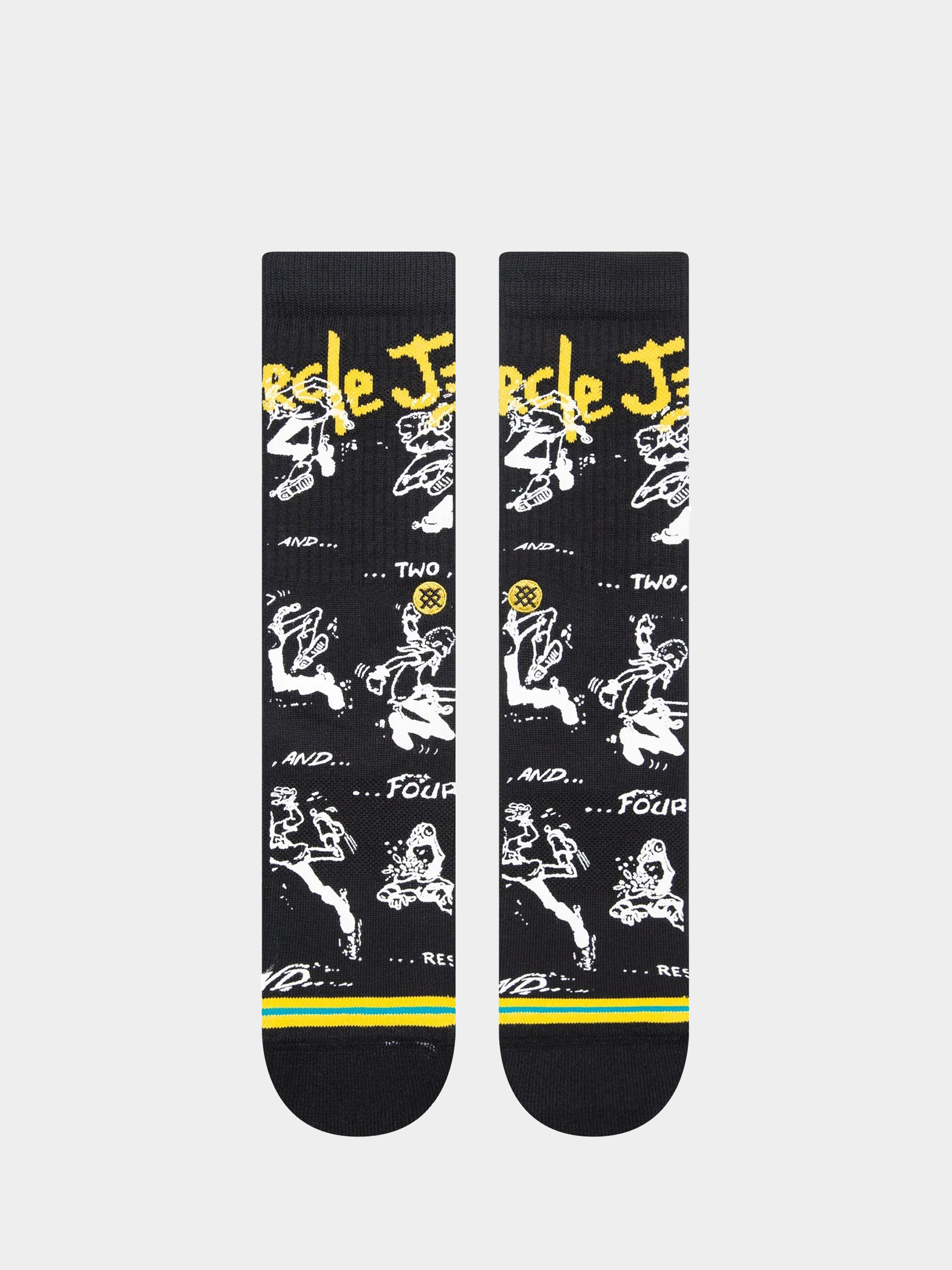 Ponožky Stance Circle Jerks (yellow)