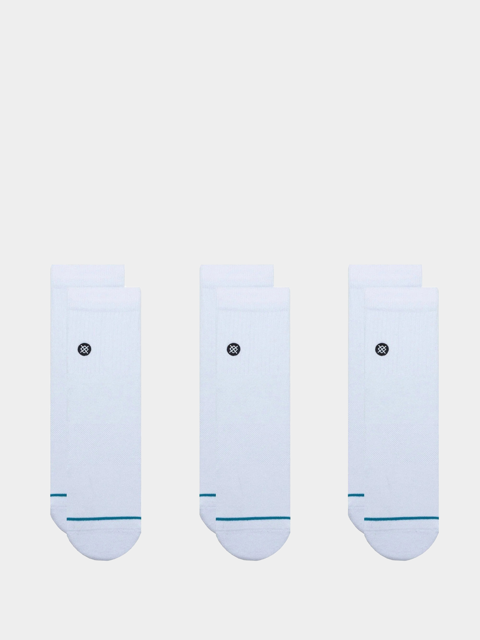 Ponožky Stance Icon Quarter 3 Pack (white)