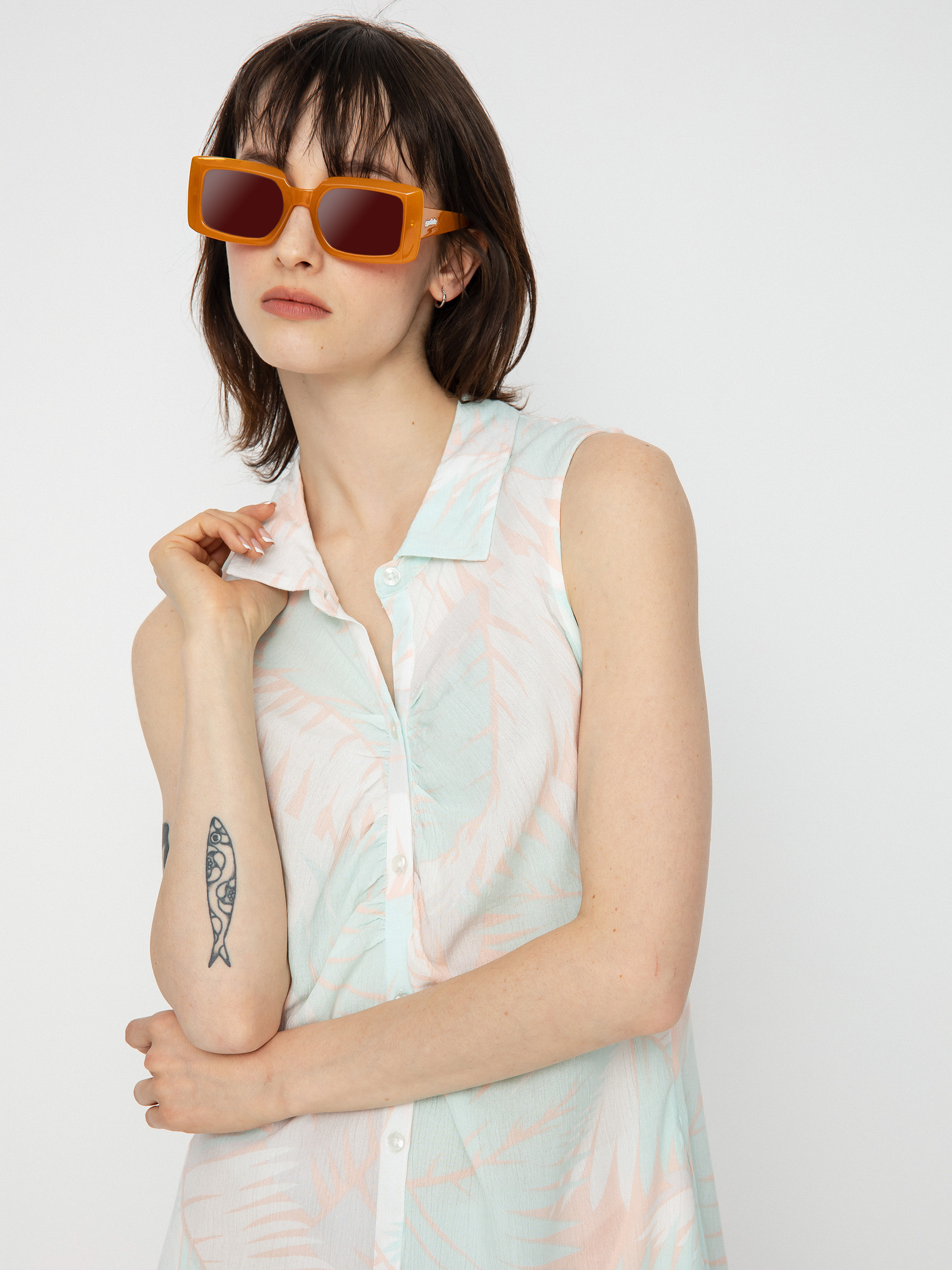 Šaty  Volcom Palmy Nites Wmn (melon)