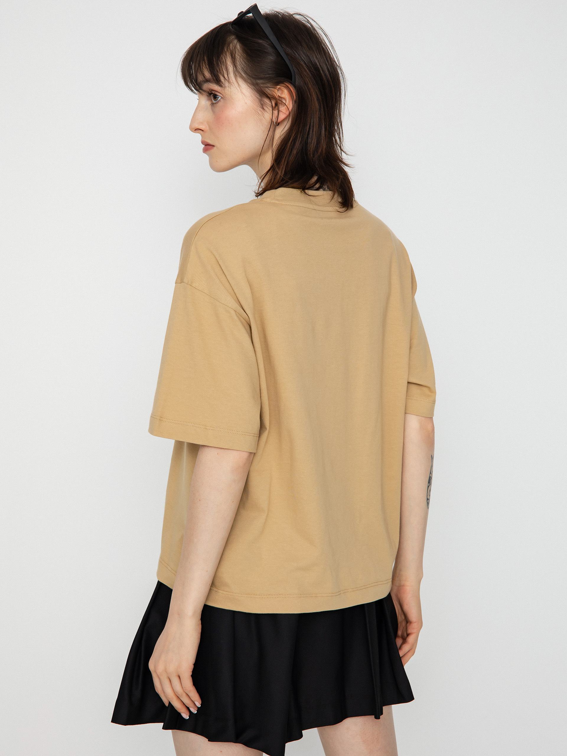 Tričko Carhartt WIP Chester Wmn (dusty h brown)